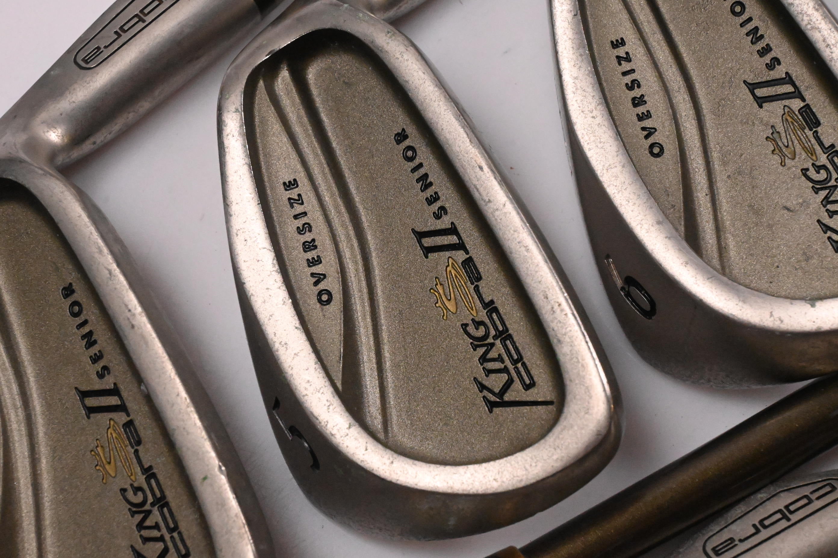 King Cobra Oversize II Senior Irons / 4-PW+SW / Regular Flex IQ System Shafts