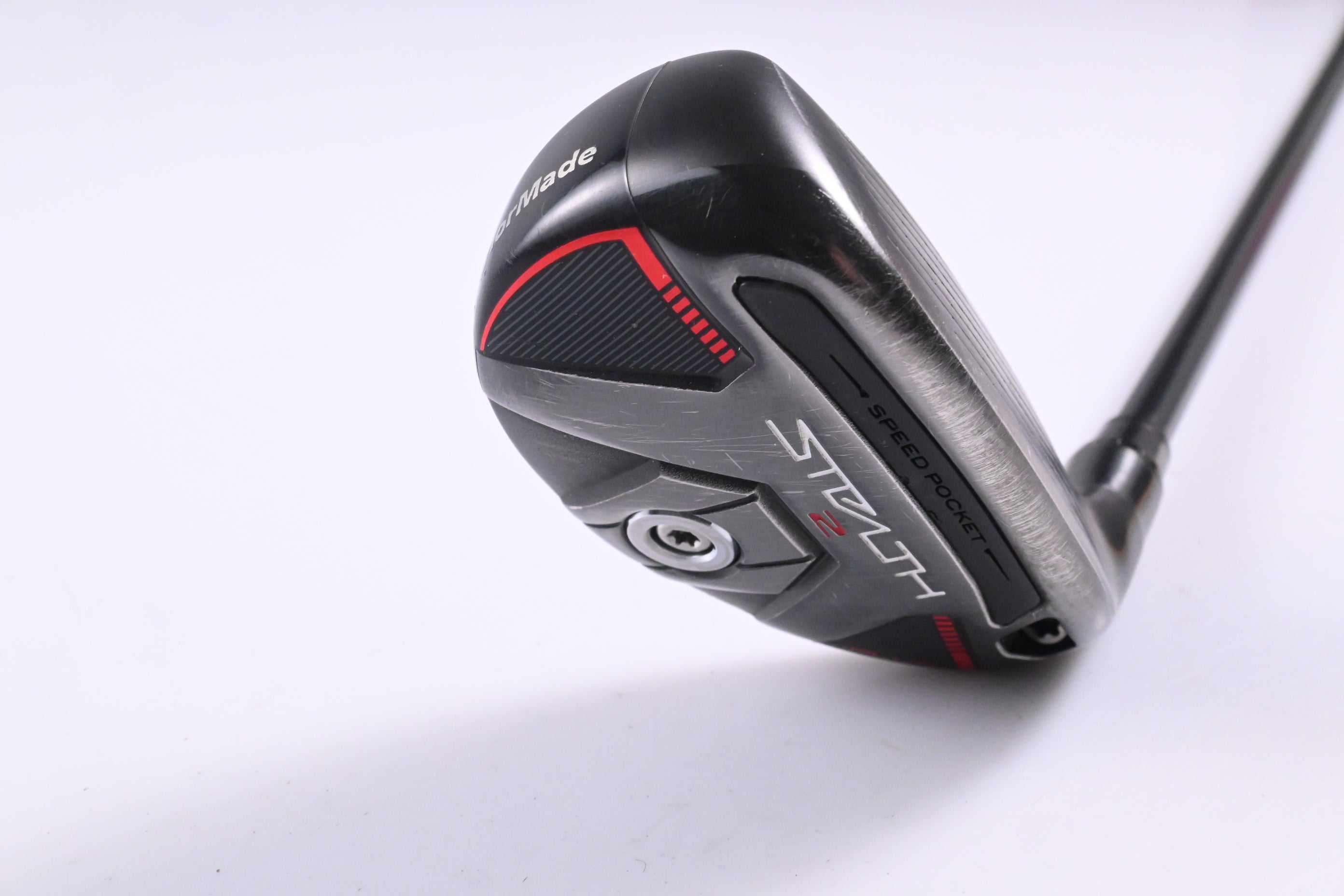 Taylormade Stealth 2 Plus #3 Hybrid / 19.5 Degree / Stiff Flex Kai`li Red 85 Shaft