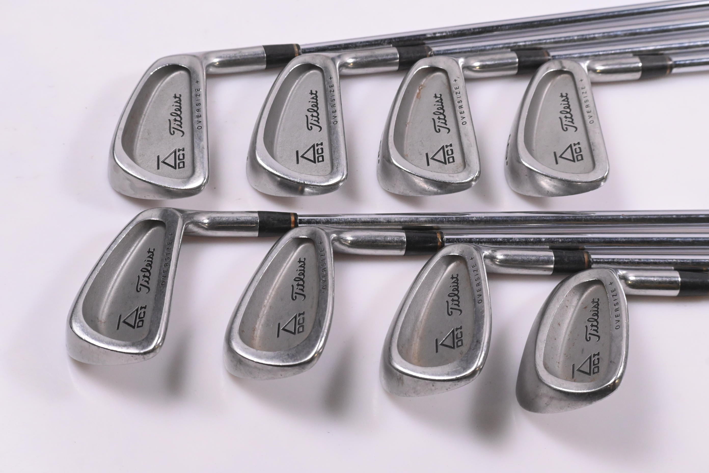 Titleist DCI Oversize+ Irons / 3-PW / Regular Flex Titleist Tri Spec Shafts