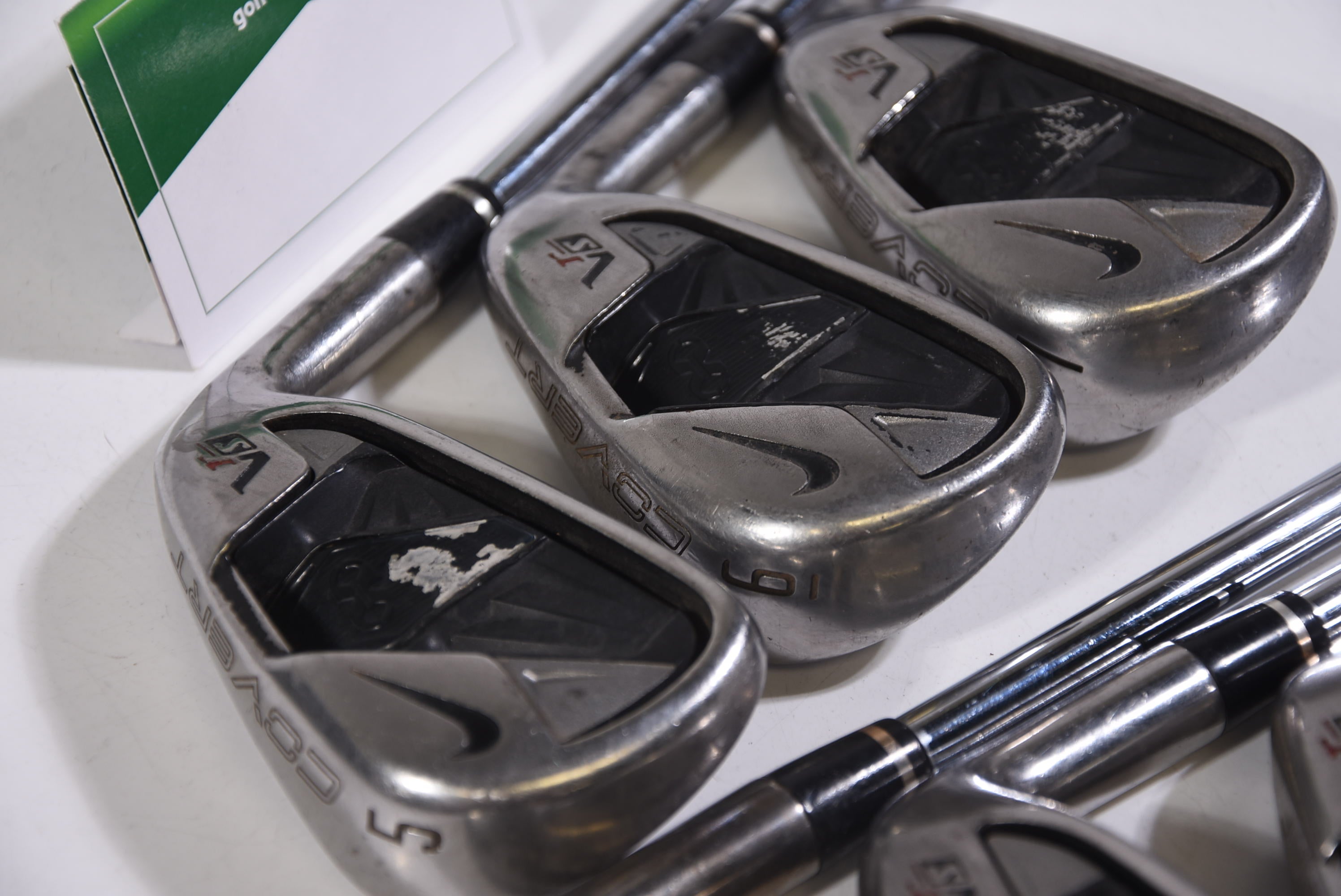 Nike VR-S Covert Irons / 5-PW+SW / Regular Flex Dynalite Gold Shafts