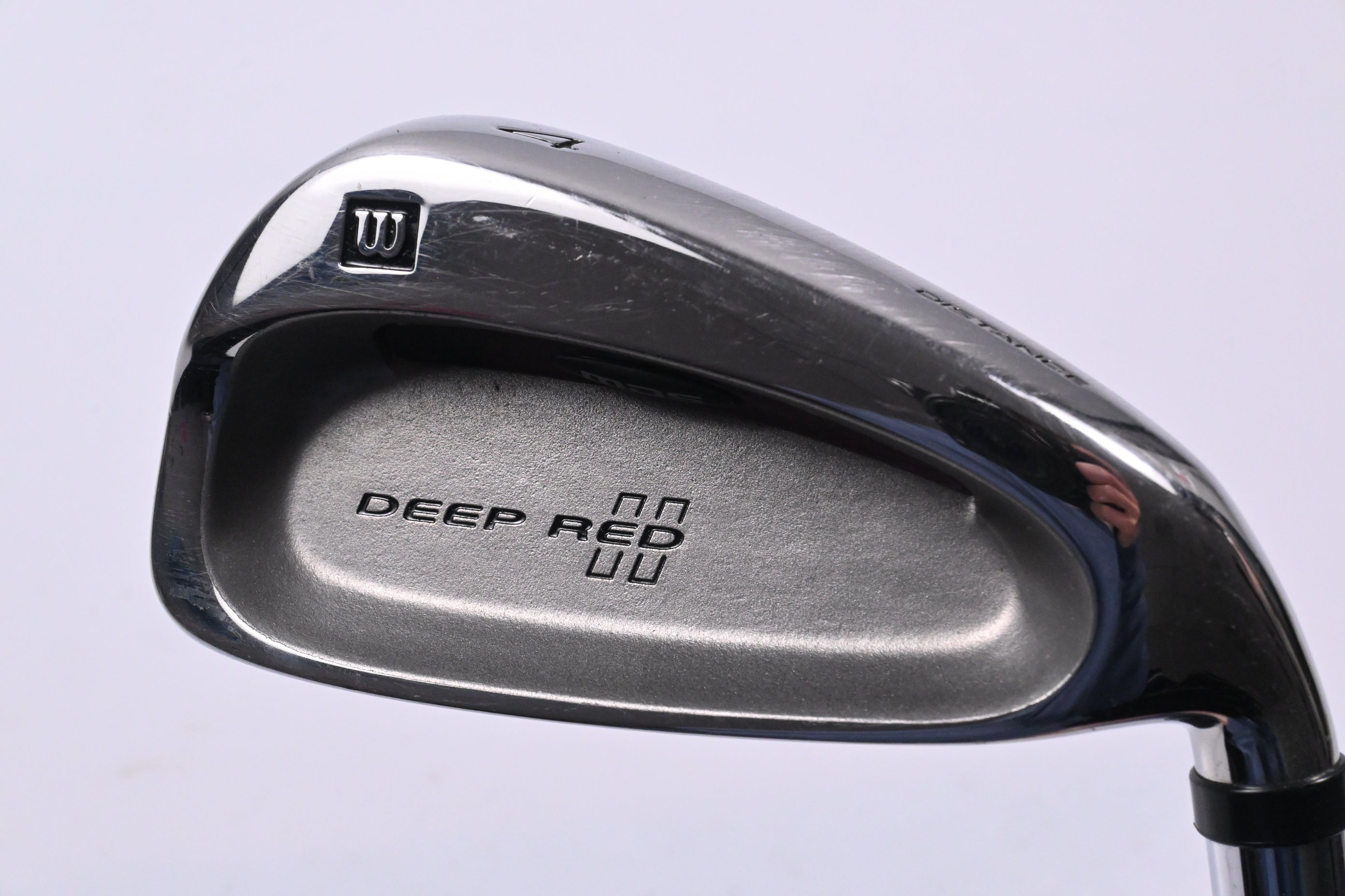Wilson Deep Red #4 Iron / 24 Degree / Regular Flex Wilson Staff Step Control