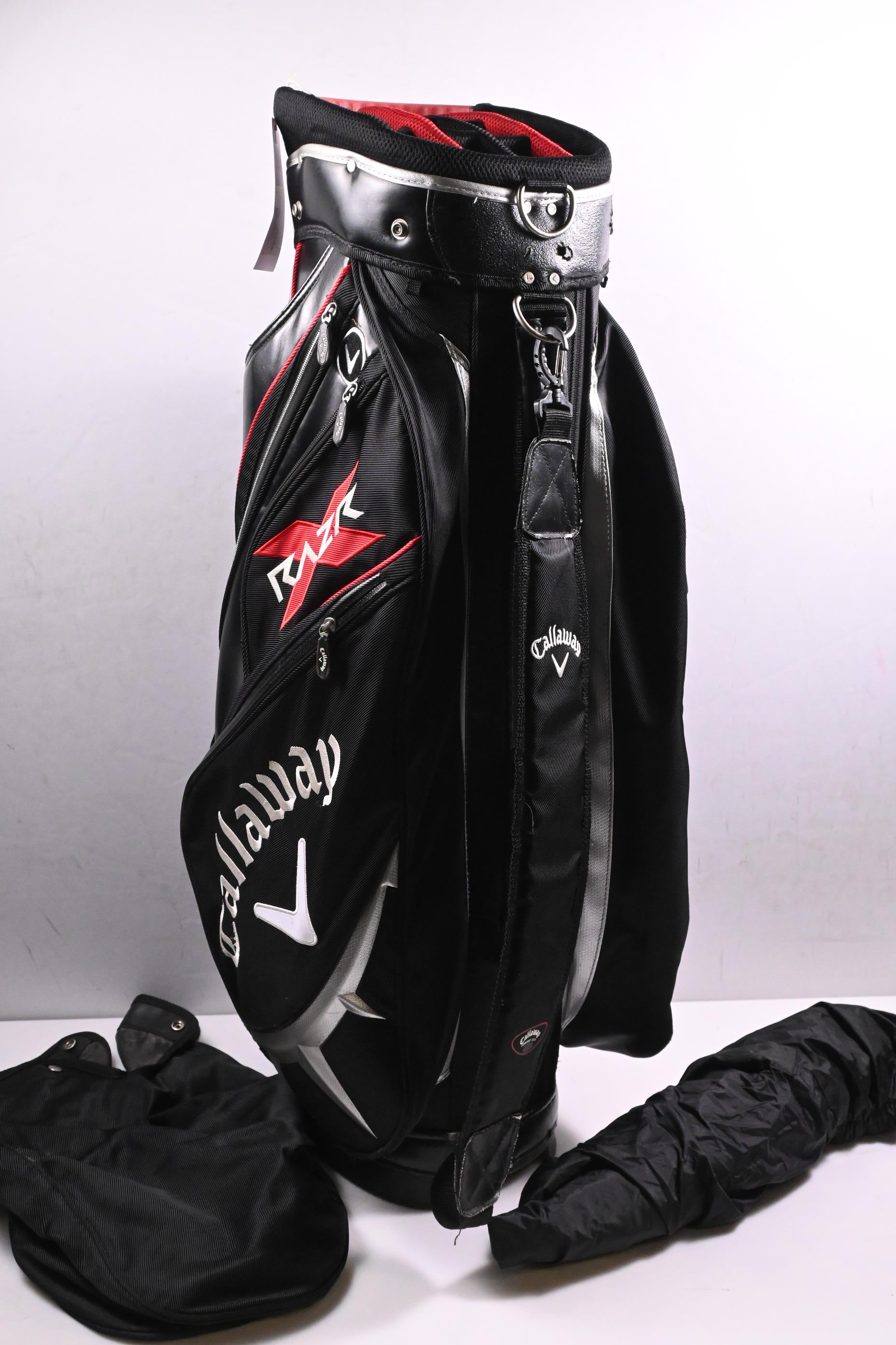 Callaway RAZR X Cart Bag / 14-Way Divider / Black, Red