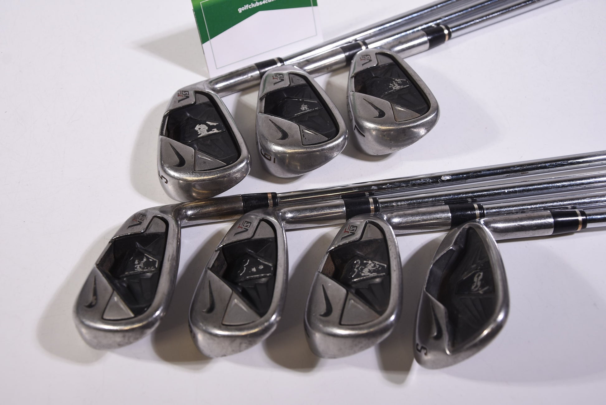 Nike VR-S Covert Irons / 5-PW+SW / Regular Flex Dynalite Gold Shafts