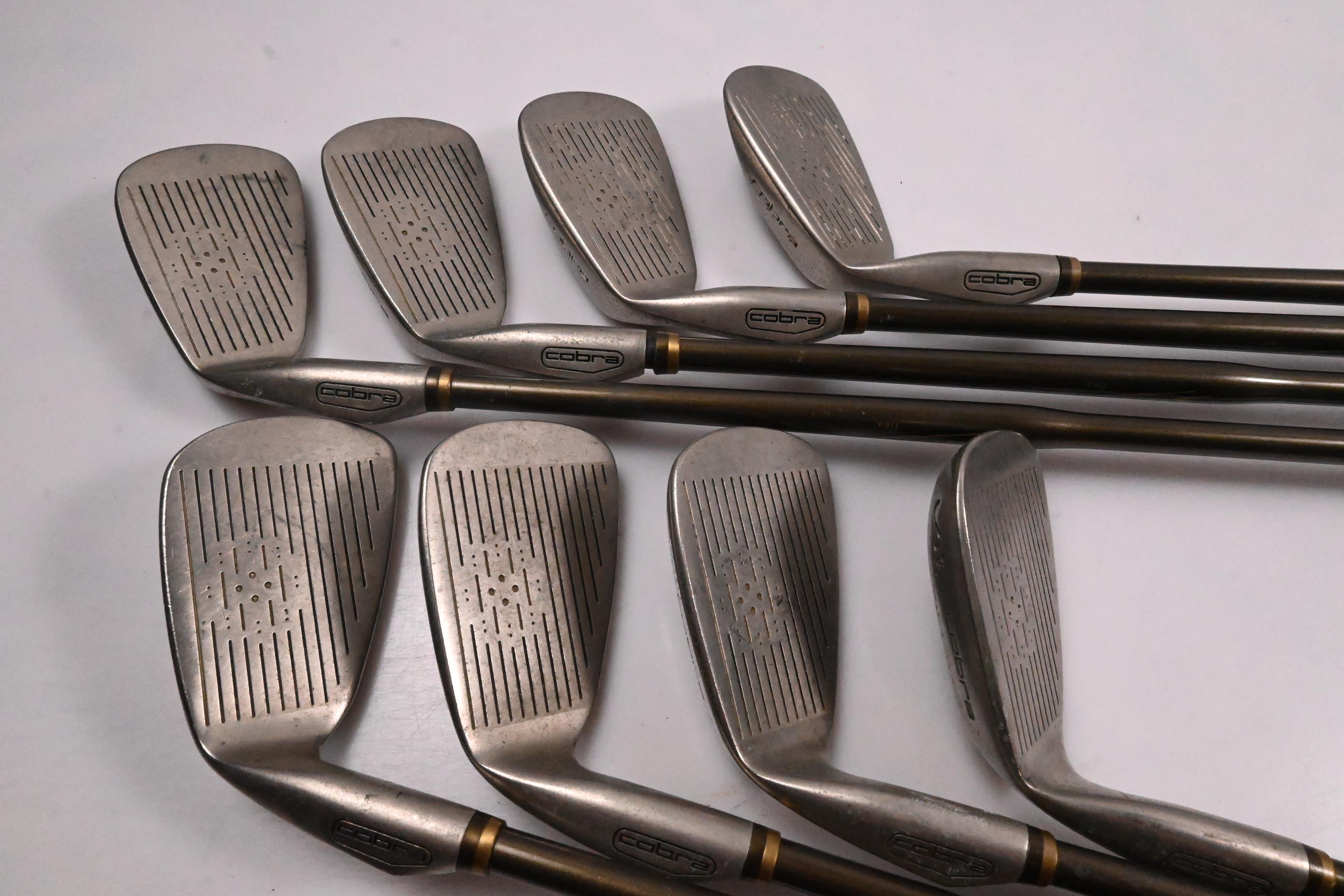 King Cobra Oversize II Senior Irons / 4-PW+SW / Regular Flex IQ System Shafts