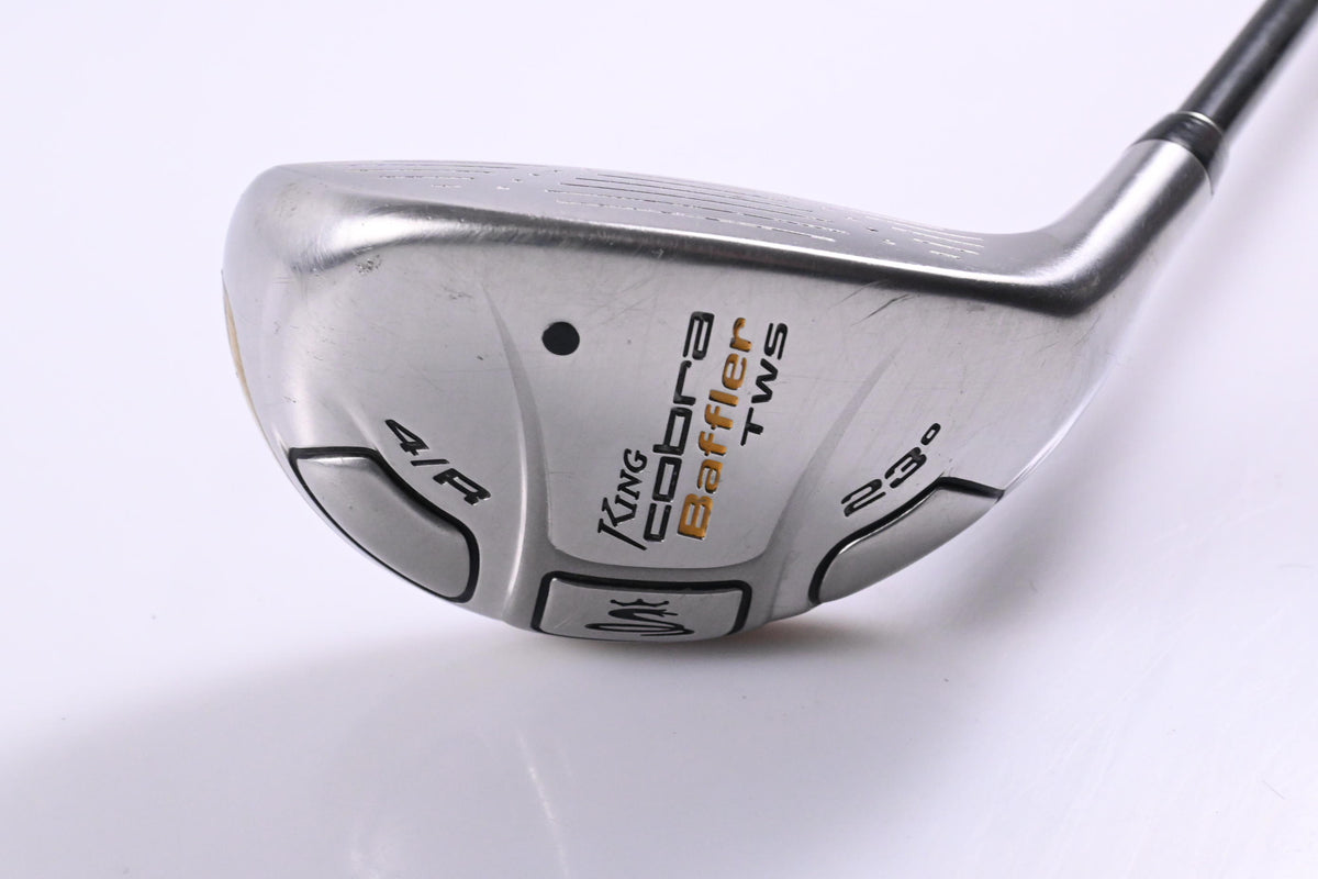Cobra Baffler TWS #4 Hybrid / 23 Degree / Regular Flex Aldila DVS - HL 65 Shaft