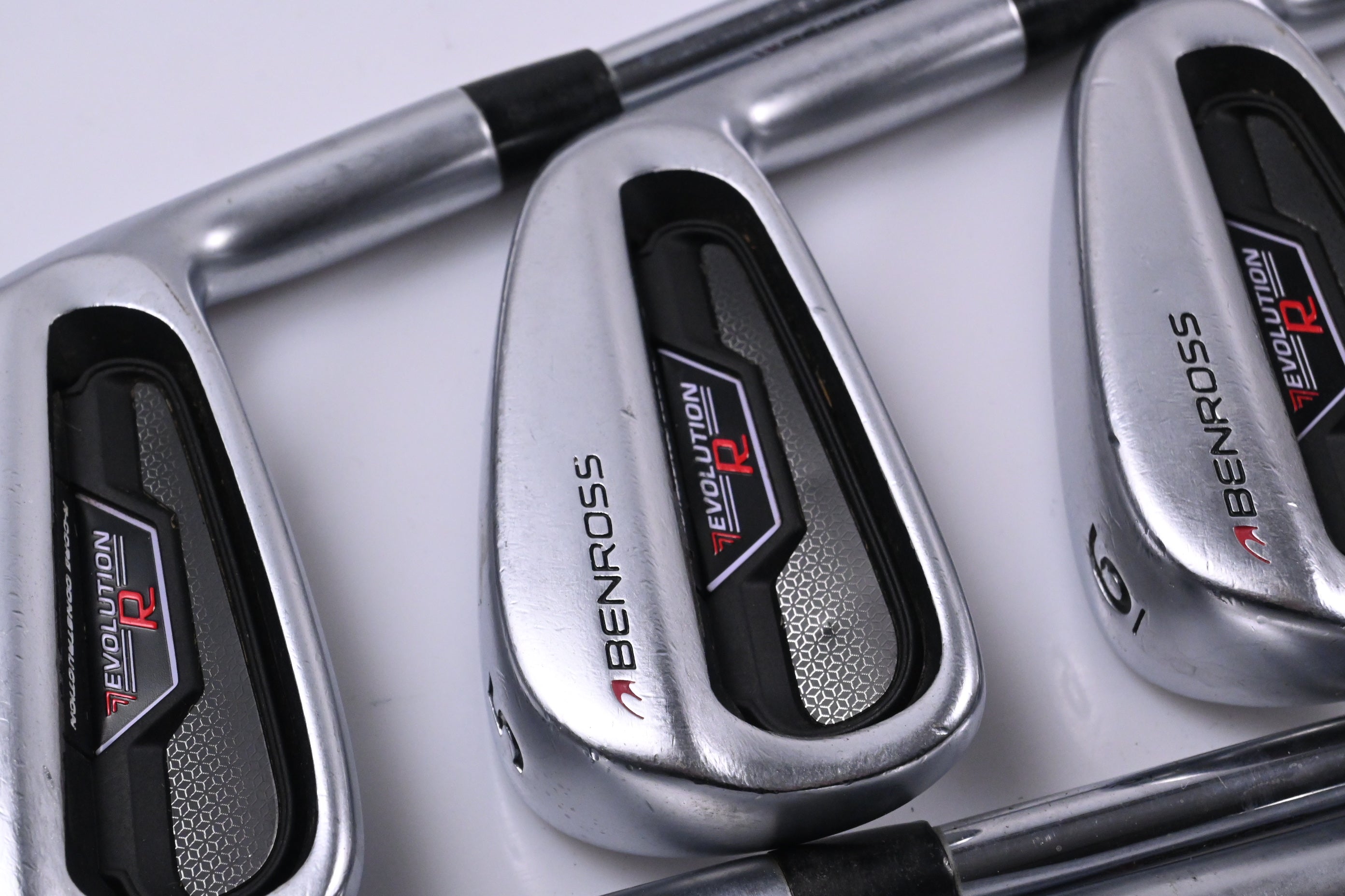 Benross Evolution R Irons / 4-PW+GW / Stiff Flex KBS Tour 105 Shafts
