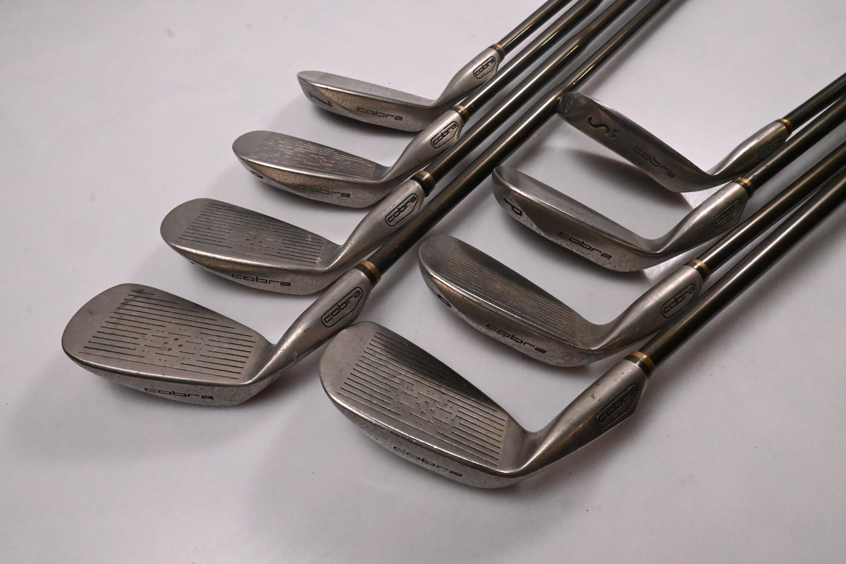 King Cobra Oversize II Senior Irons / 4-PW+SW / Regular Flex IQ System Shafts