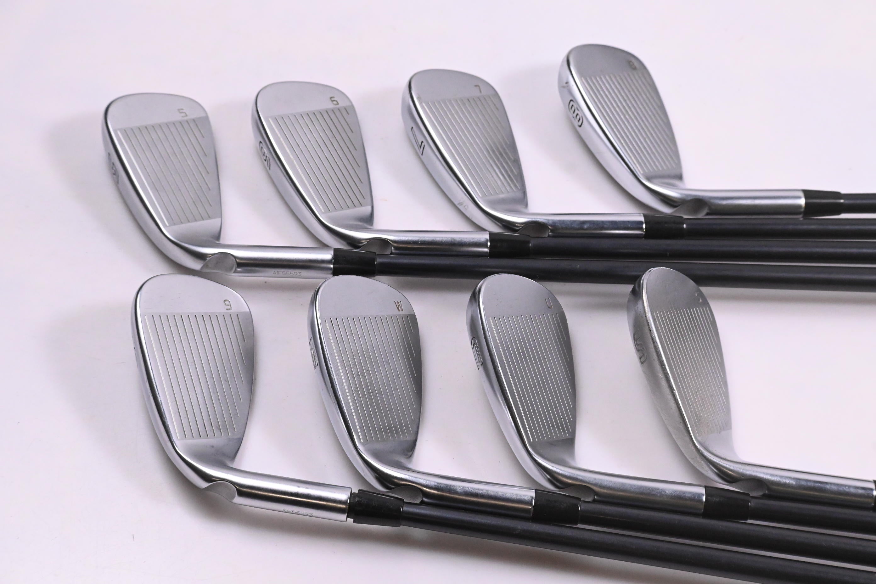 Ping G410 Irons / 5-PW+GW+SW / Blue Dot / Regular Flex Ping Alta CB Red Shafts