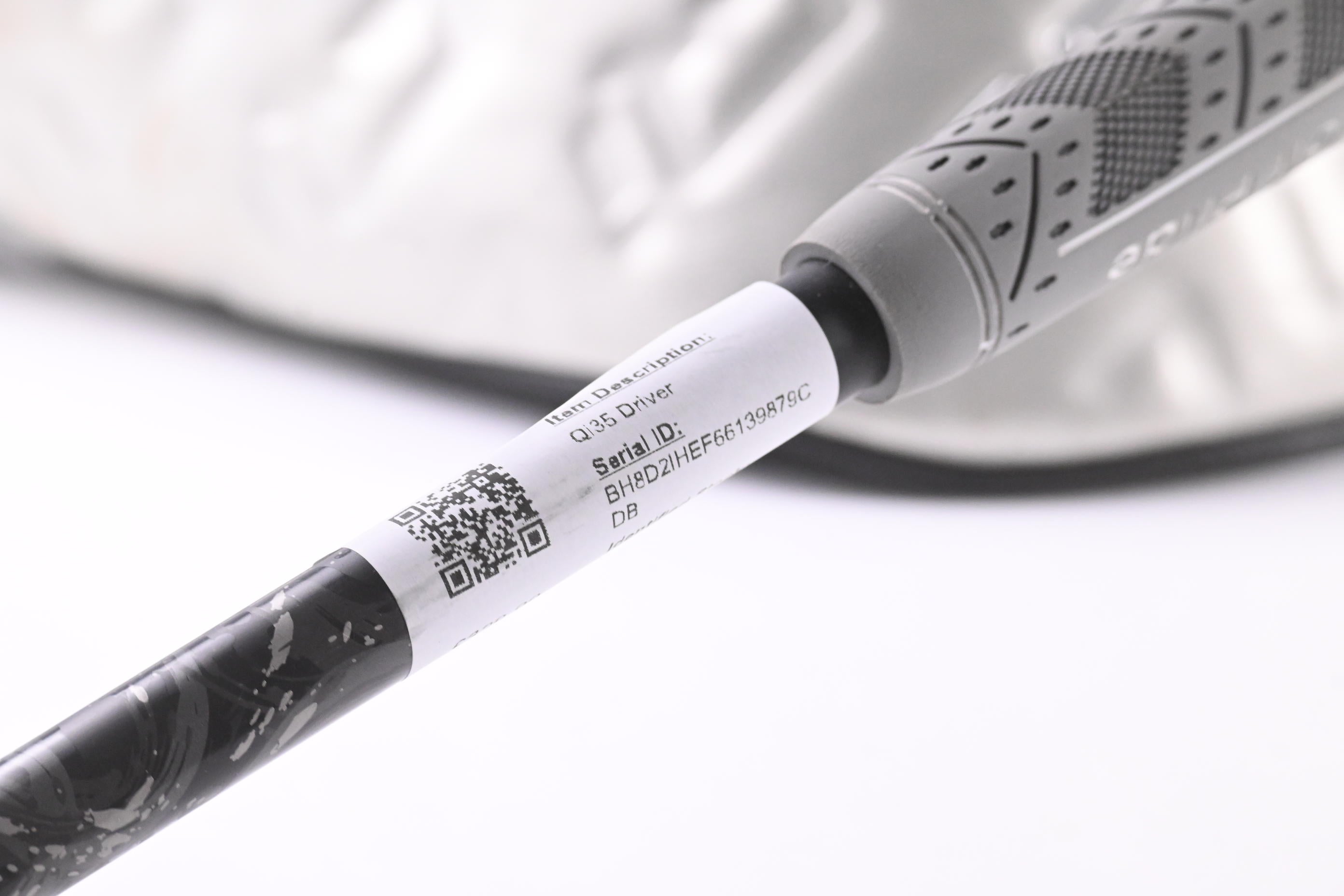 Taylormade Qi35 Driver / 9 Degree / Stiff Flex Kai'li White Darkwaves 60 Shaft