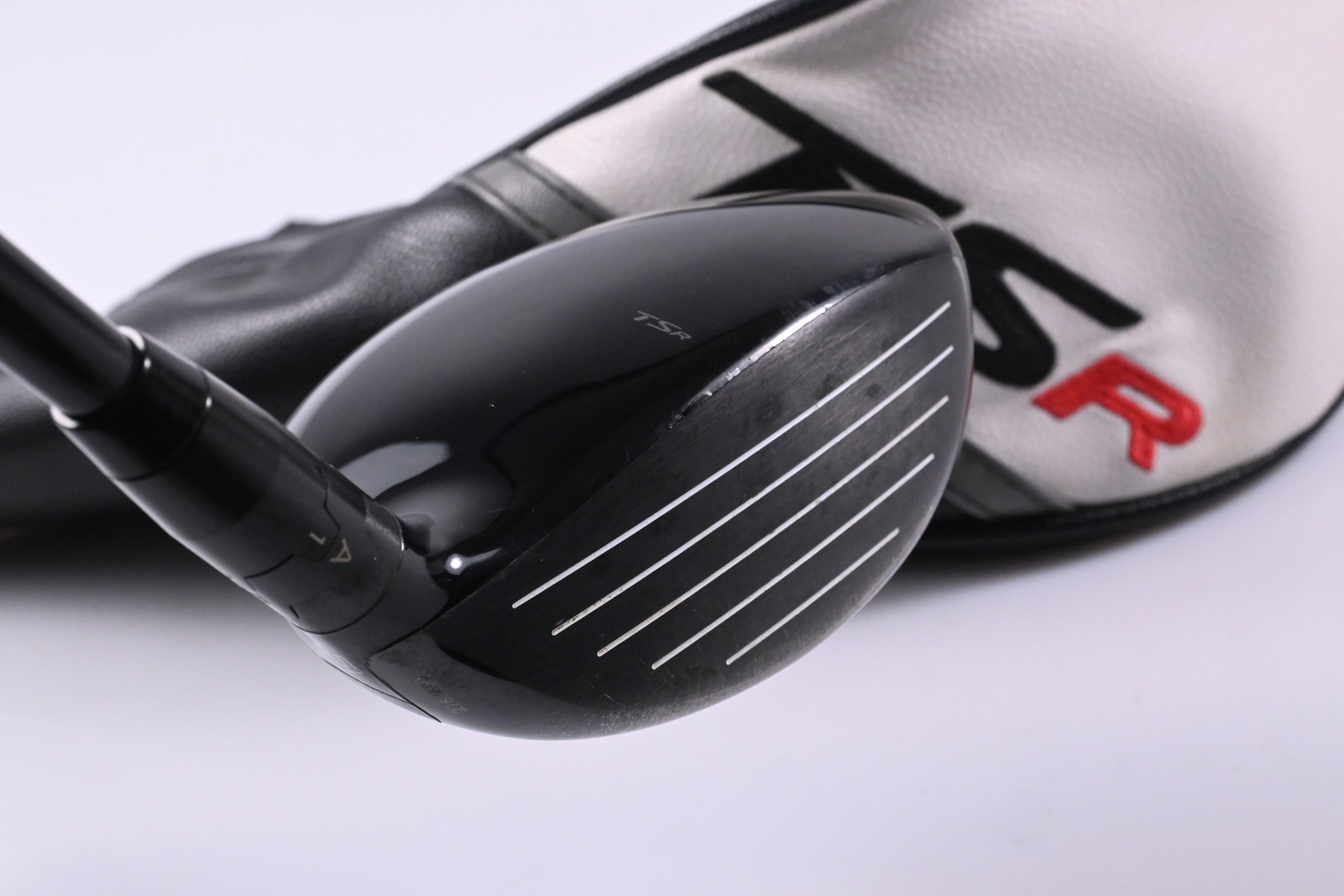 Left Hand Titleist TSR2 #3 Wood / 15 Degree / Stiff Flex HZRDUS Black 60 Shaft