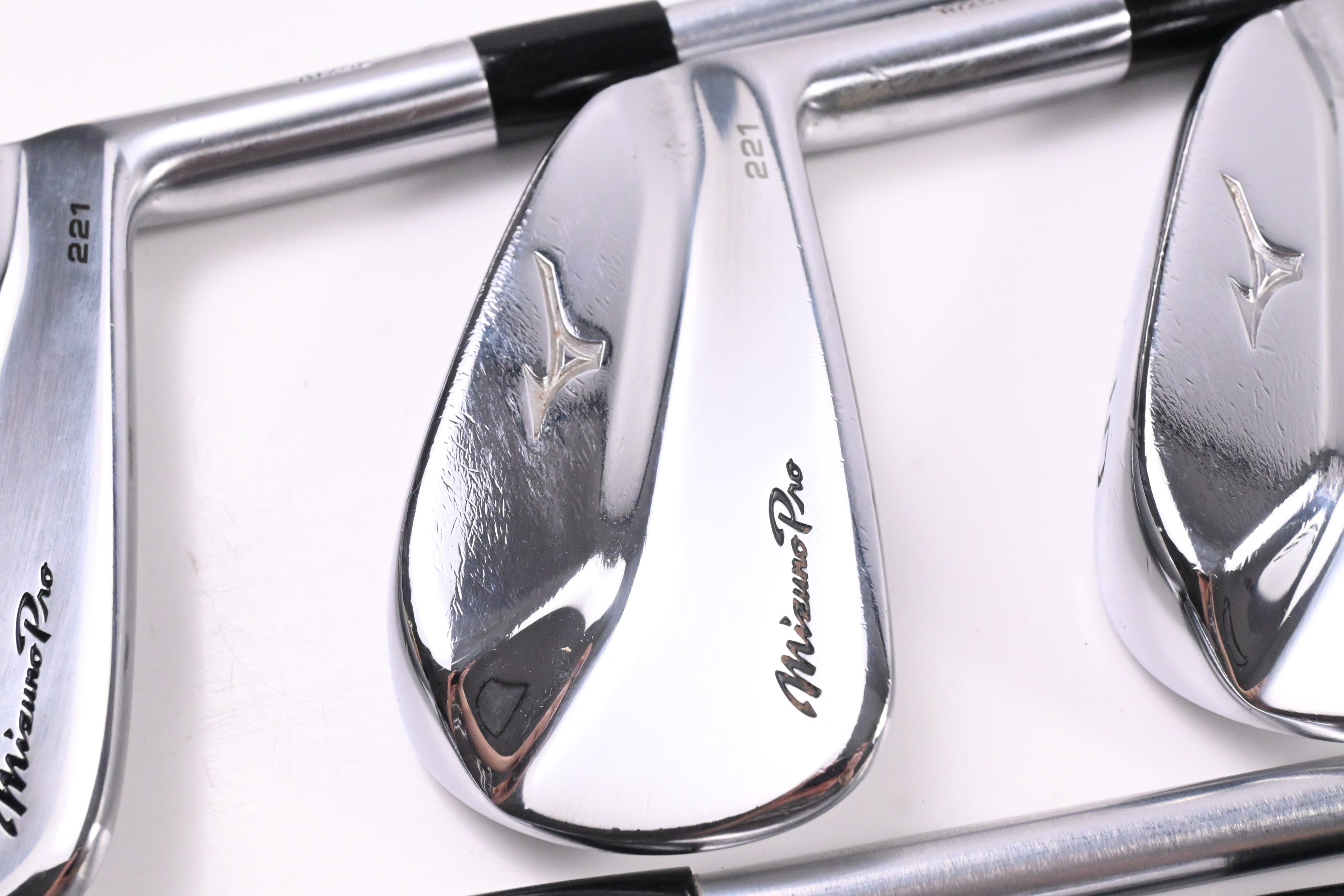 Mizuno Pro 221 Irons / 3-PW / Stiff Flex Project X IO 110 Shafts