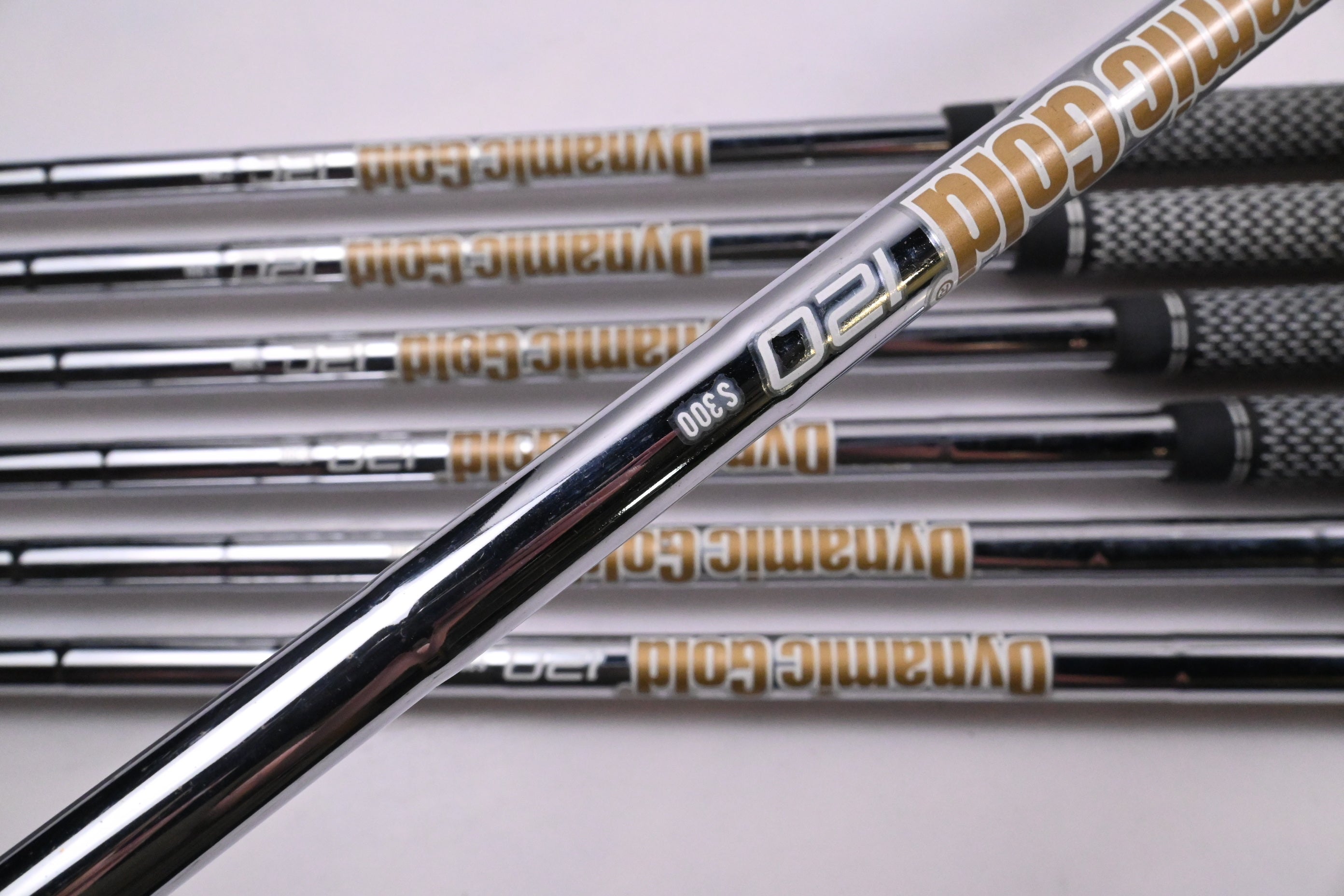 Ping i500 Irons / 4-PW / Blue Dot / Stiff Flex Dynamic Gold 105 S300 Shafts