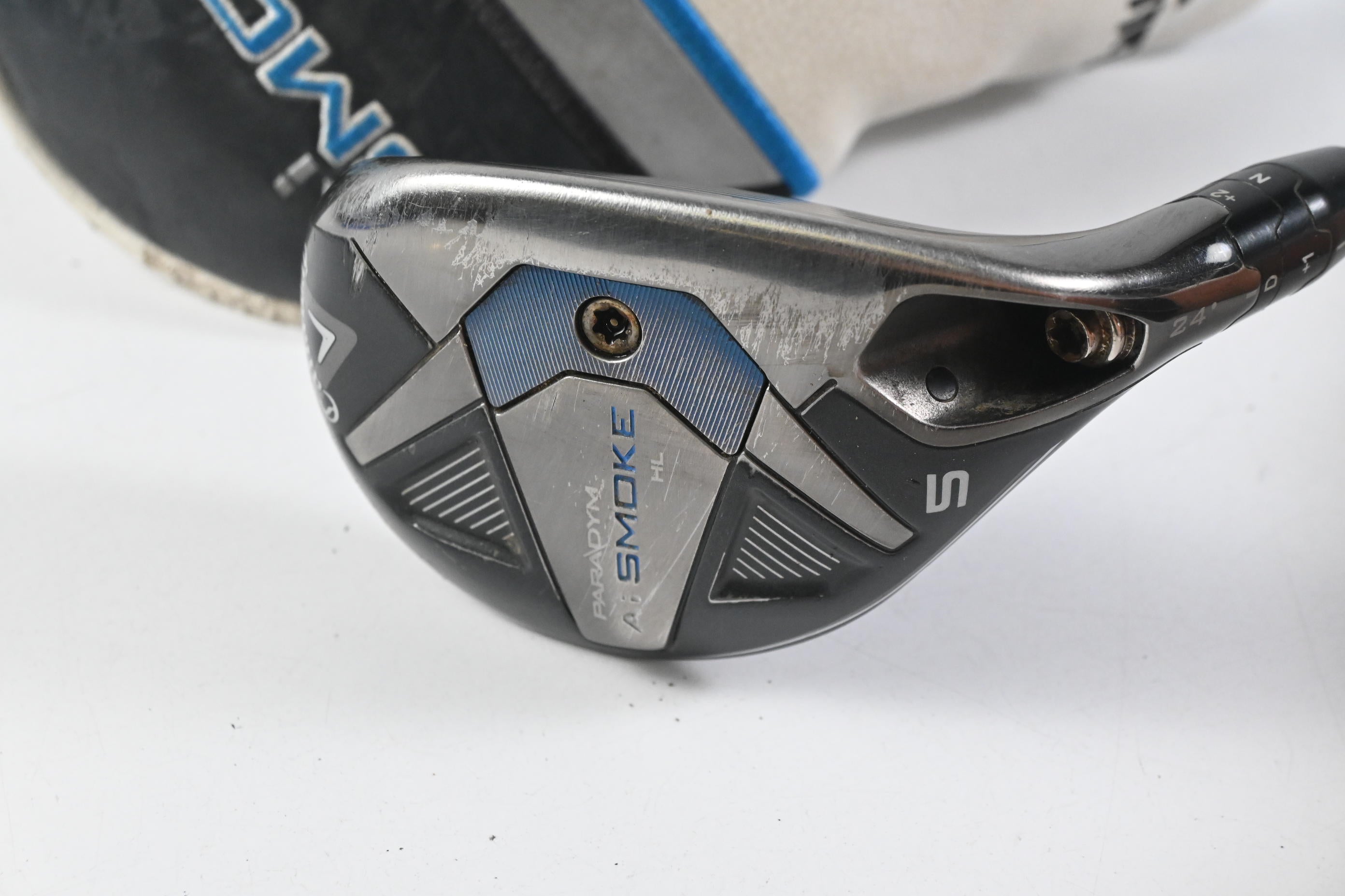 Callaway Paradym Ai Smoke HL #5 Hybrid / 24 Degree / Stiff Flex Cypher 2.0 70