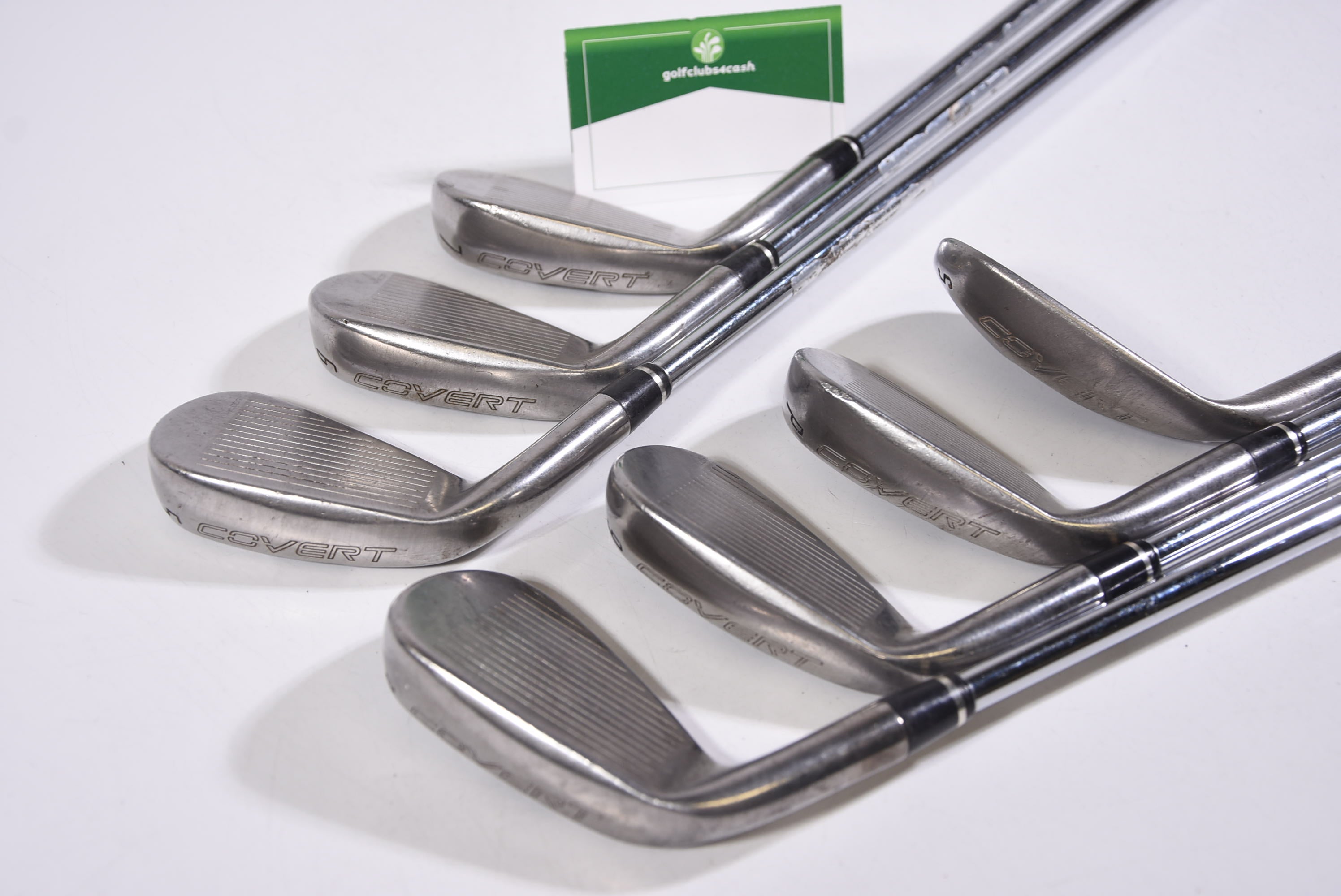 Nike VR-S Covert Irons / 5-PW+SW / Regular Flex Dynalite Gold Shafts