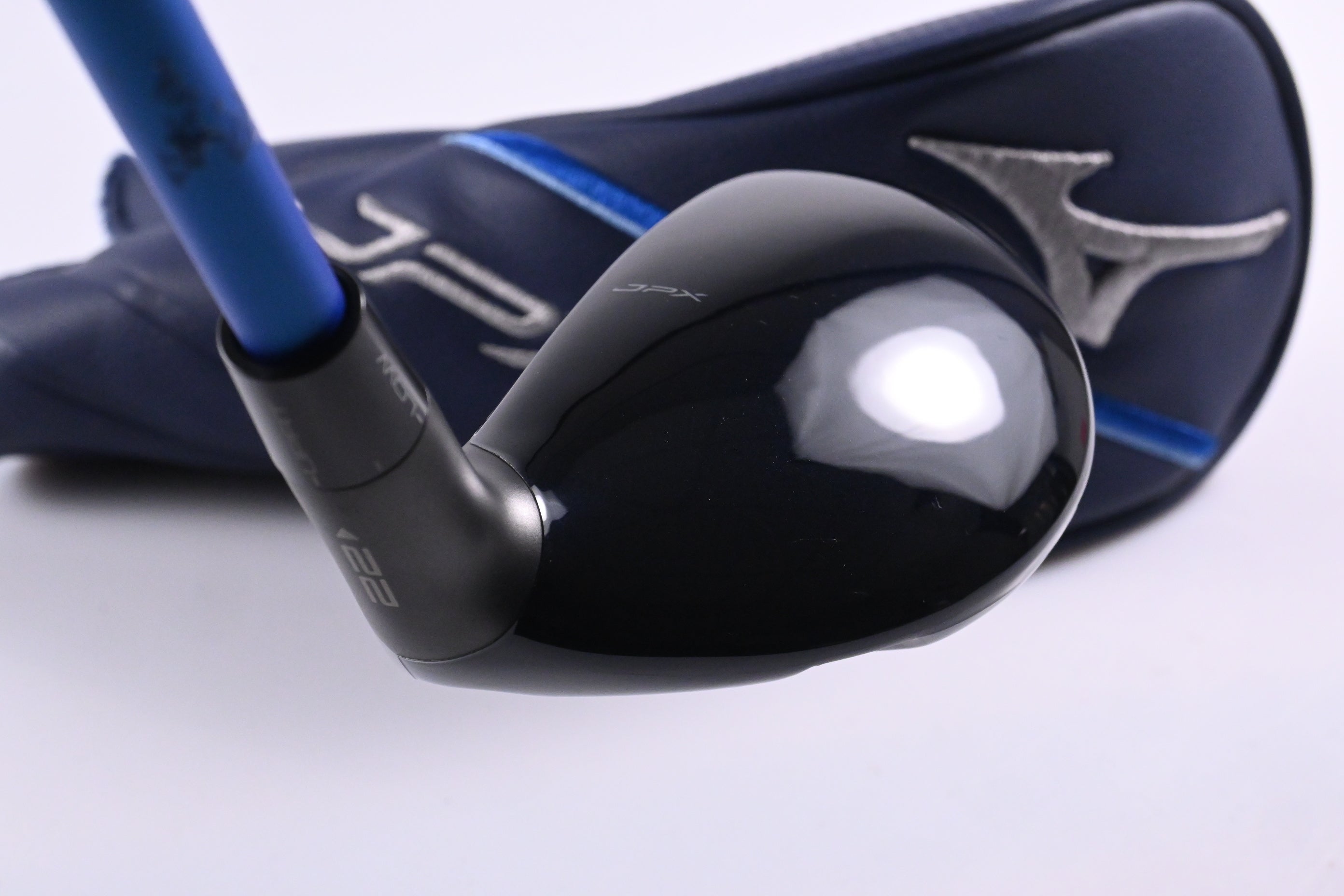 Mizuno JPX One #4 Hybrid / 22 Degree / Regular Flex Denali Frost  Blue 70 Shaft