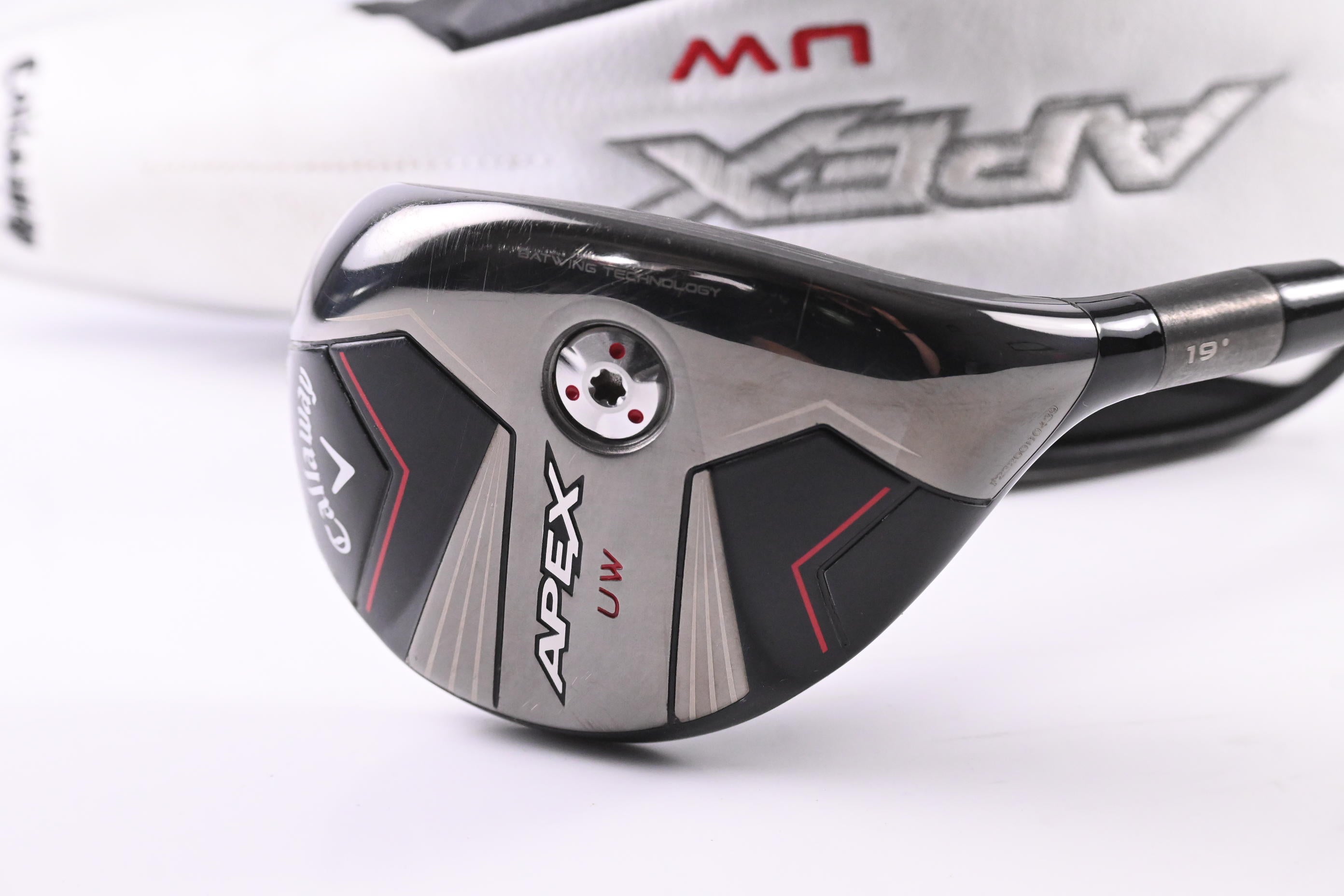 Callaway Apex UW 24 #3 Hybrid / 19 Degree / Stiff Flex Mitsubishi MMT Black 70