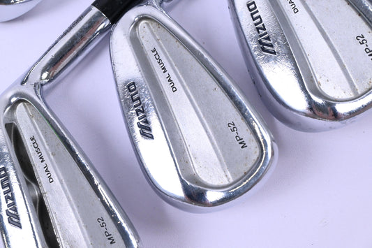 Mizuno MP-52 Irons / 3-PW / Stiff Flex Dynamic Gold S300 Shafts