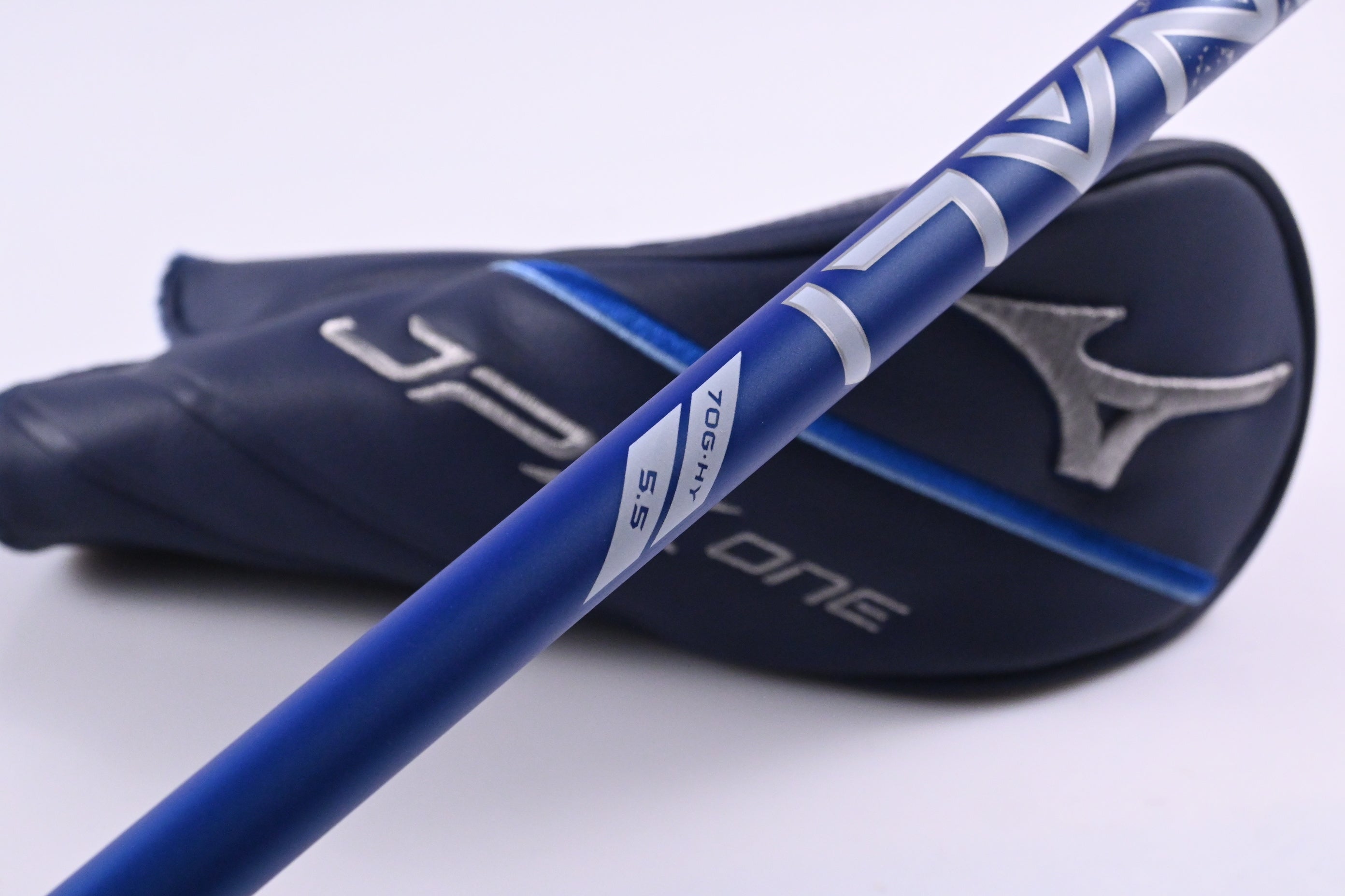 Mizuno JPX One #4 Hybrid / 22 Degree / Regular Flex Denali Frost  Blue 70 Shaft