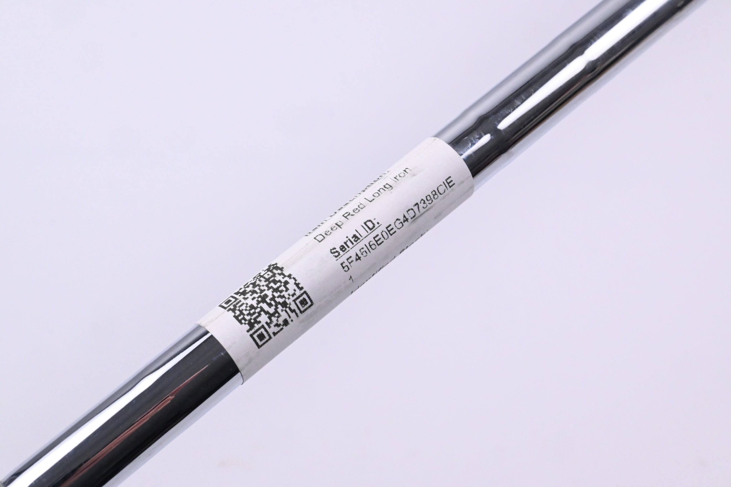 Wilson Deep Red #4 Iron / 24 Degree / Regular Flex Wilson Staff Step Control
