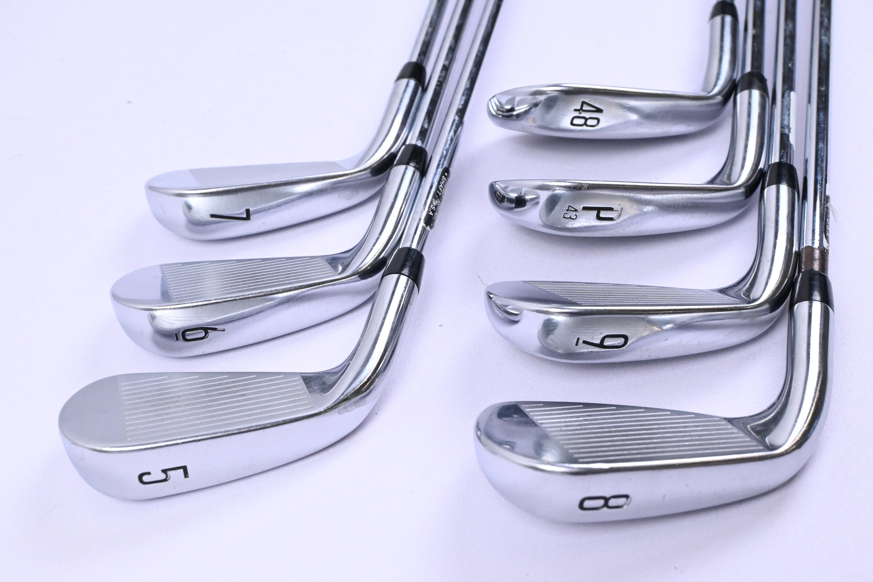 Titleist T300 2019 Irons / 5-PW+GW / Regular Flex AMT Red R300 Shafts