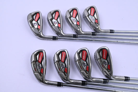 Left Hand Wilson D300 Irons / 5-PW+GW+SW/ Regular Flex KBS Tour 80 Shaft