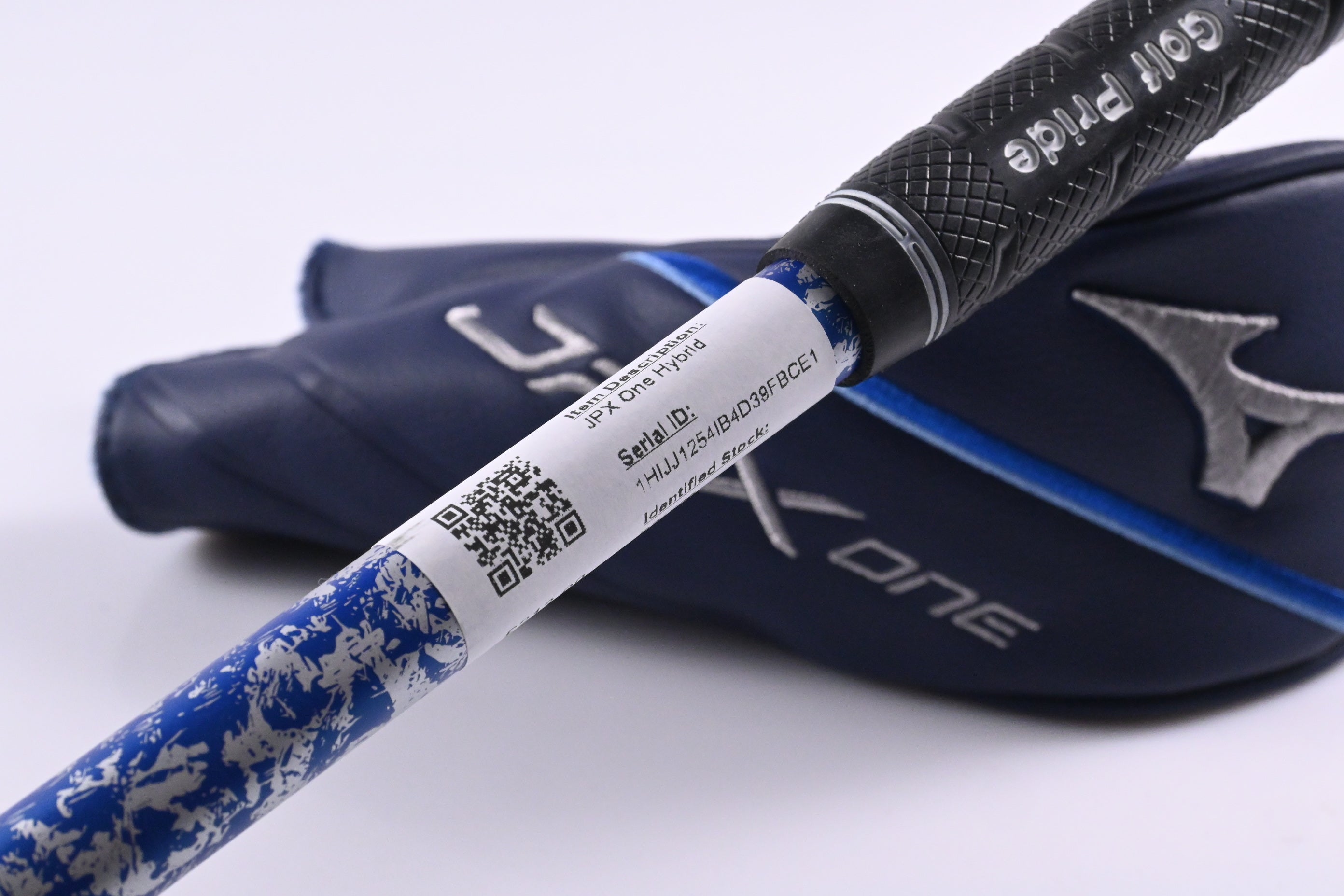 Mizuno JPX One #4 Hybrid / 22 Degree / Regular Flex Denali Frost  Blue 70 Shaft