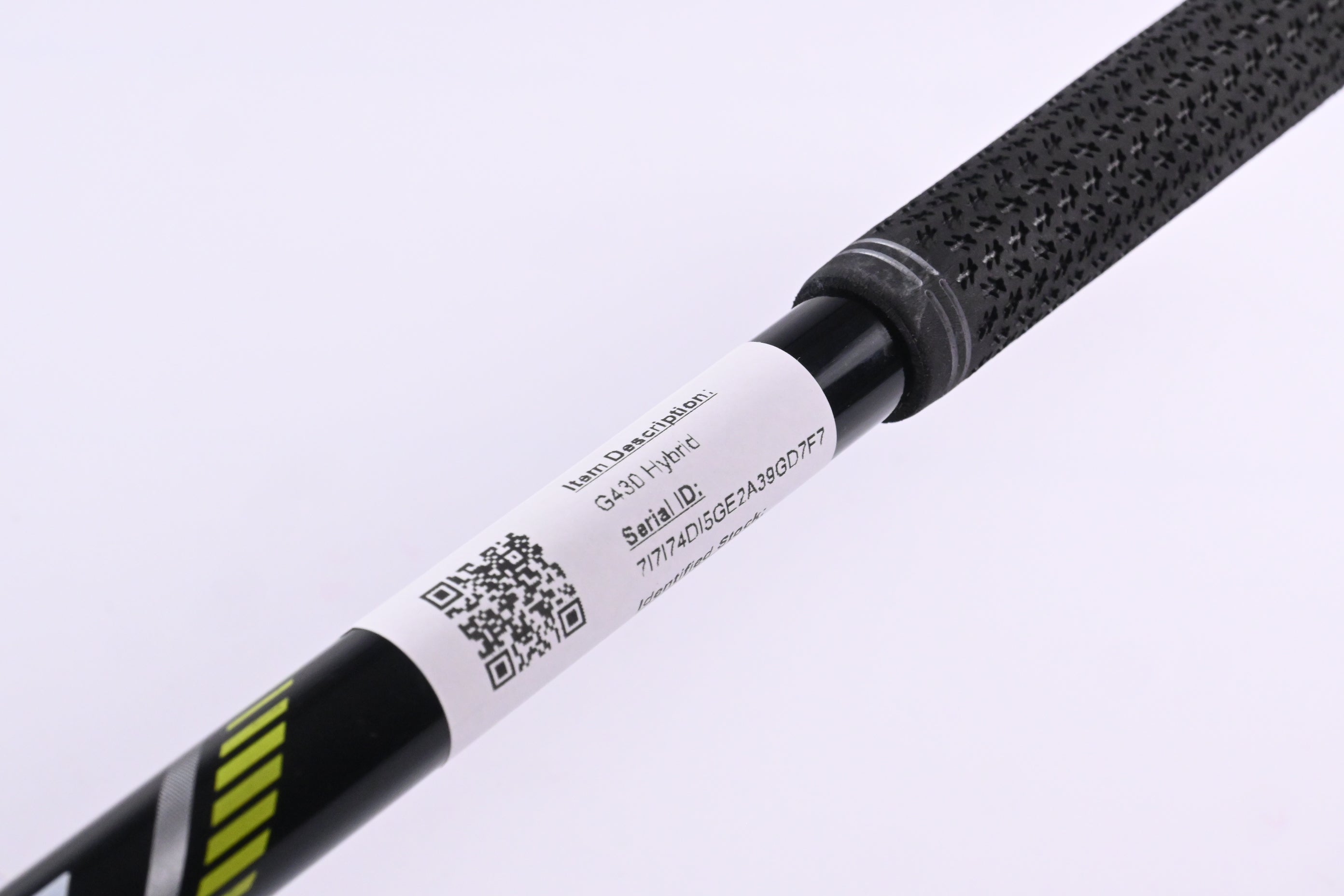 Ping G430 #4 Hybrid / 22 Degree / Stiff Flex Ping Alta CB Black 70