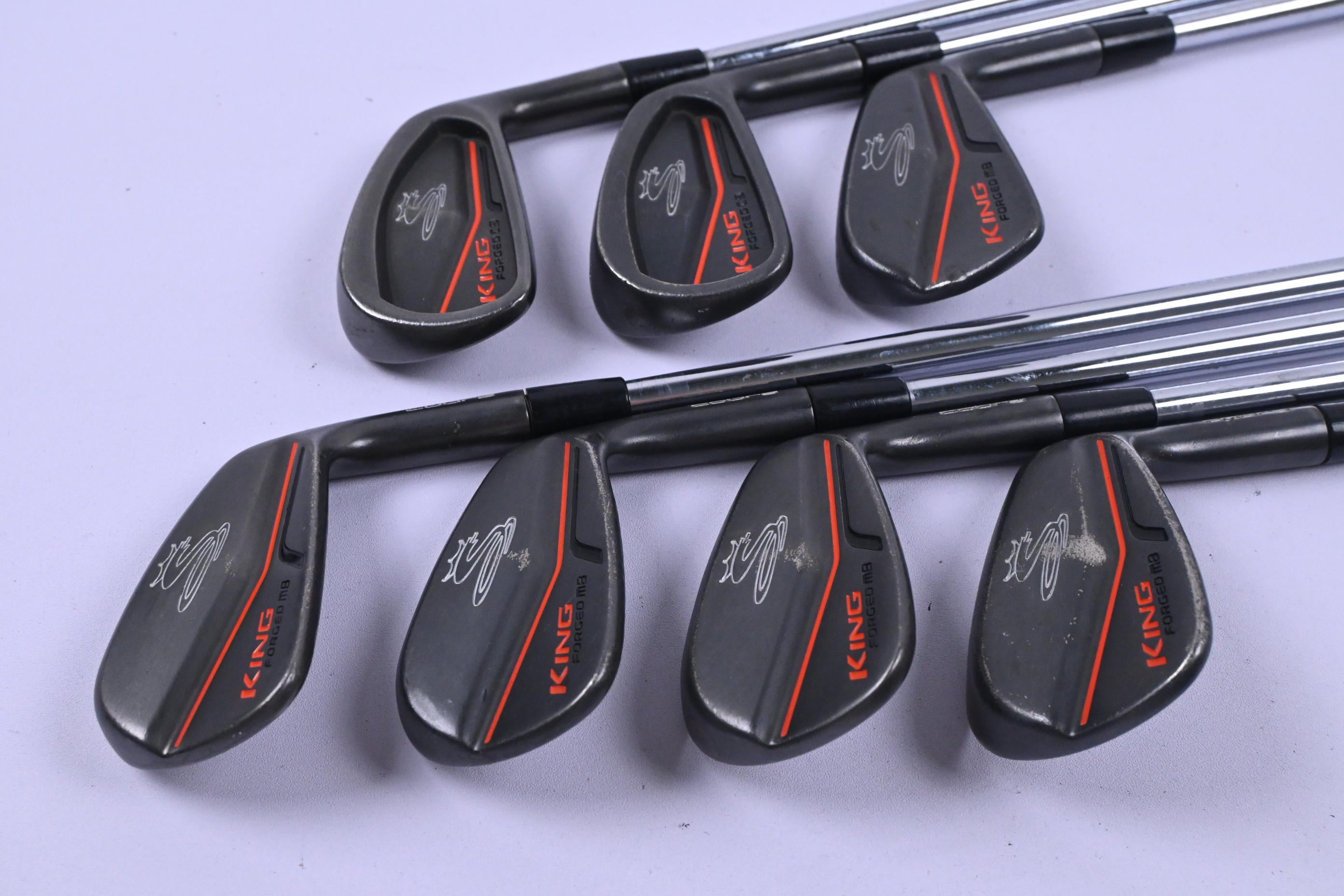 Cobra King Forged CB/MB Black Irons / 4-PW / X-Flex N.S.Pro Modus 120