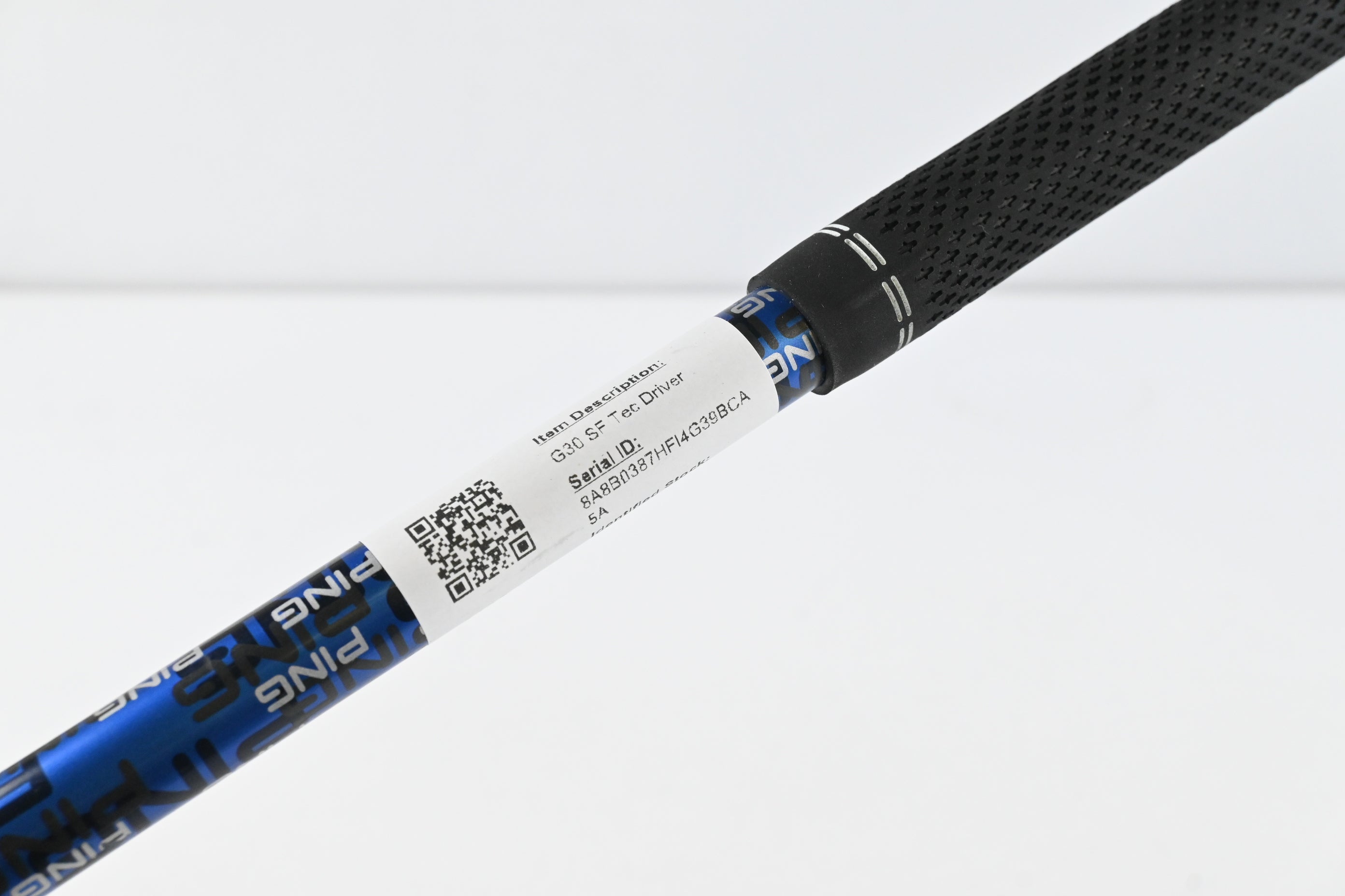 Ping G30 SF Tec Driver / 10 Degree / Stiff Flex Ping TFC 419 Shaft