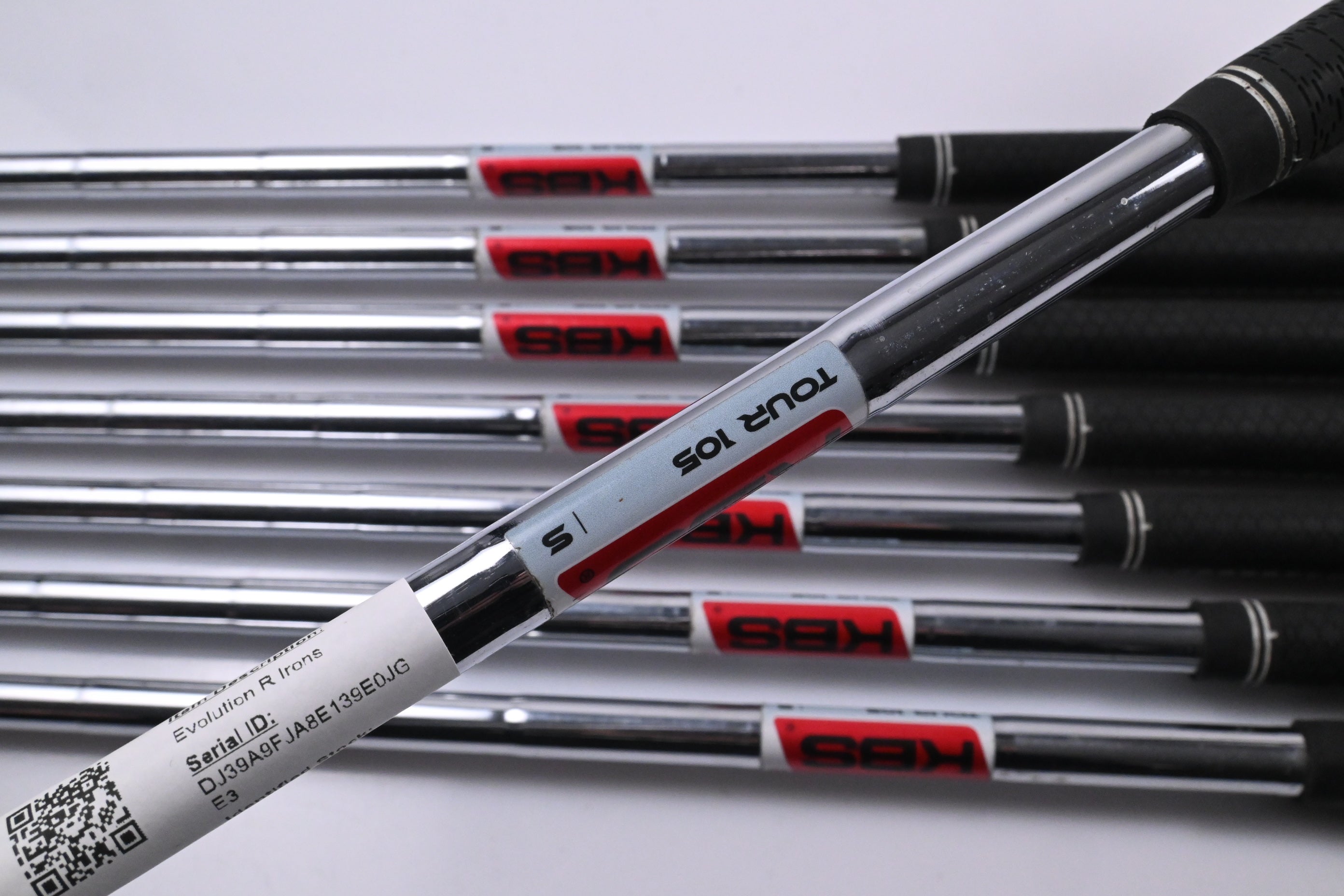 Benross Evolution R Irons / 4-PW+GW / Stiff Flex KBS Tour 105 Shafts