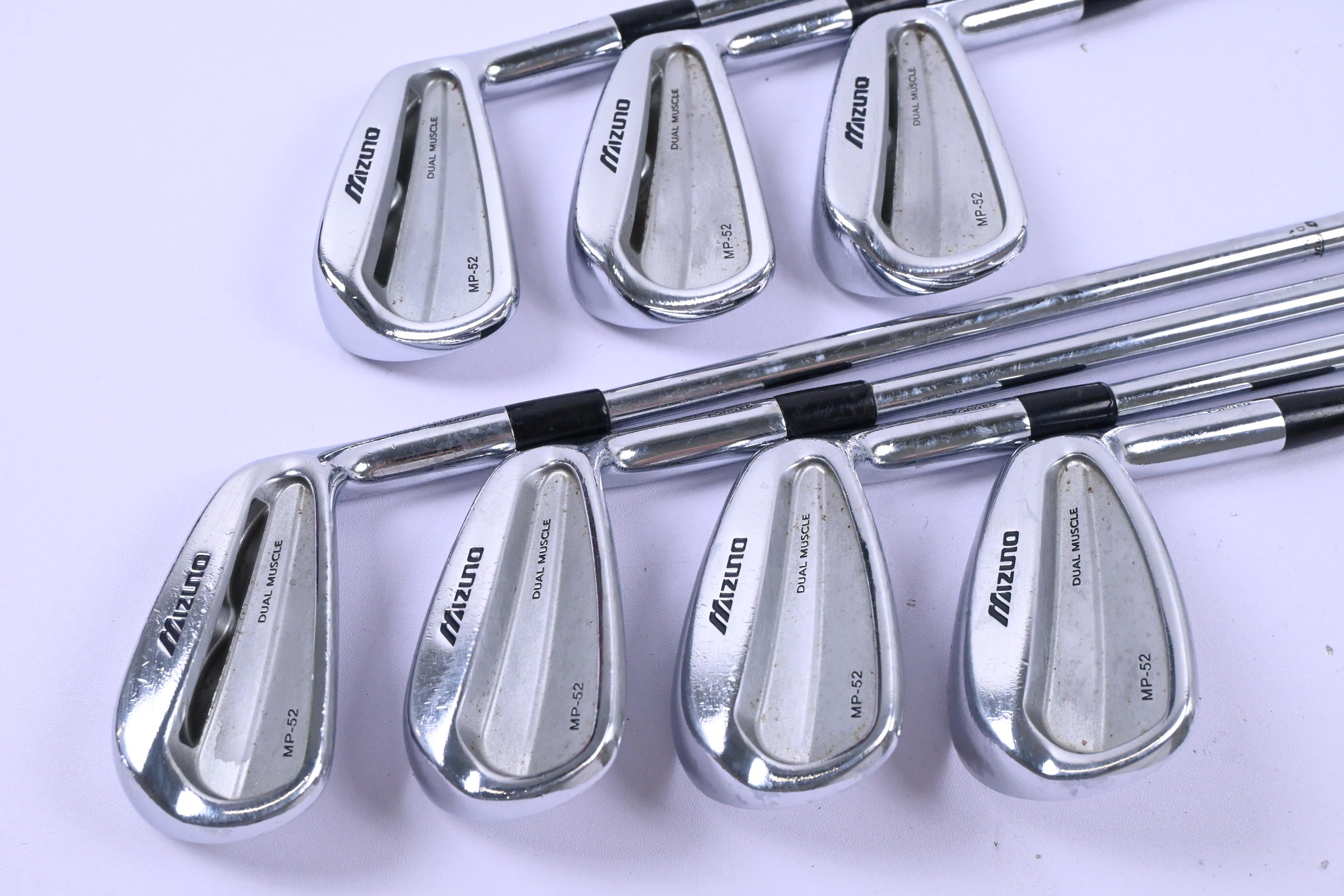 Mizuno MP-52 Irons / 3-PW / Stiff Flex Dynamic Gold S300 Shafts