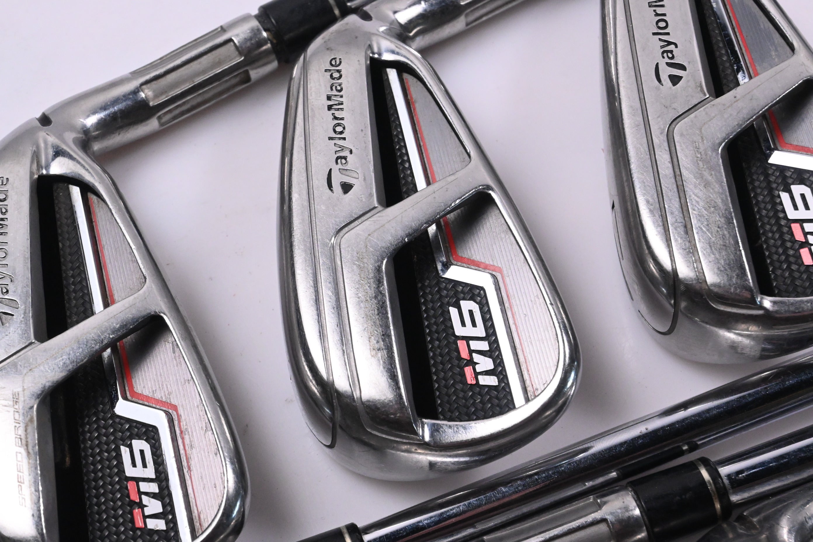 Taylormade M6 Irons / 5-PW+AW / Regular Flex KBS MAX 85 Shafts