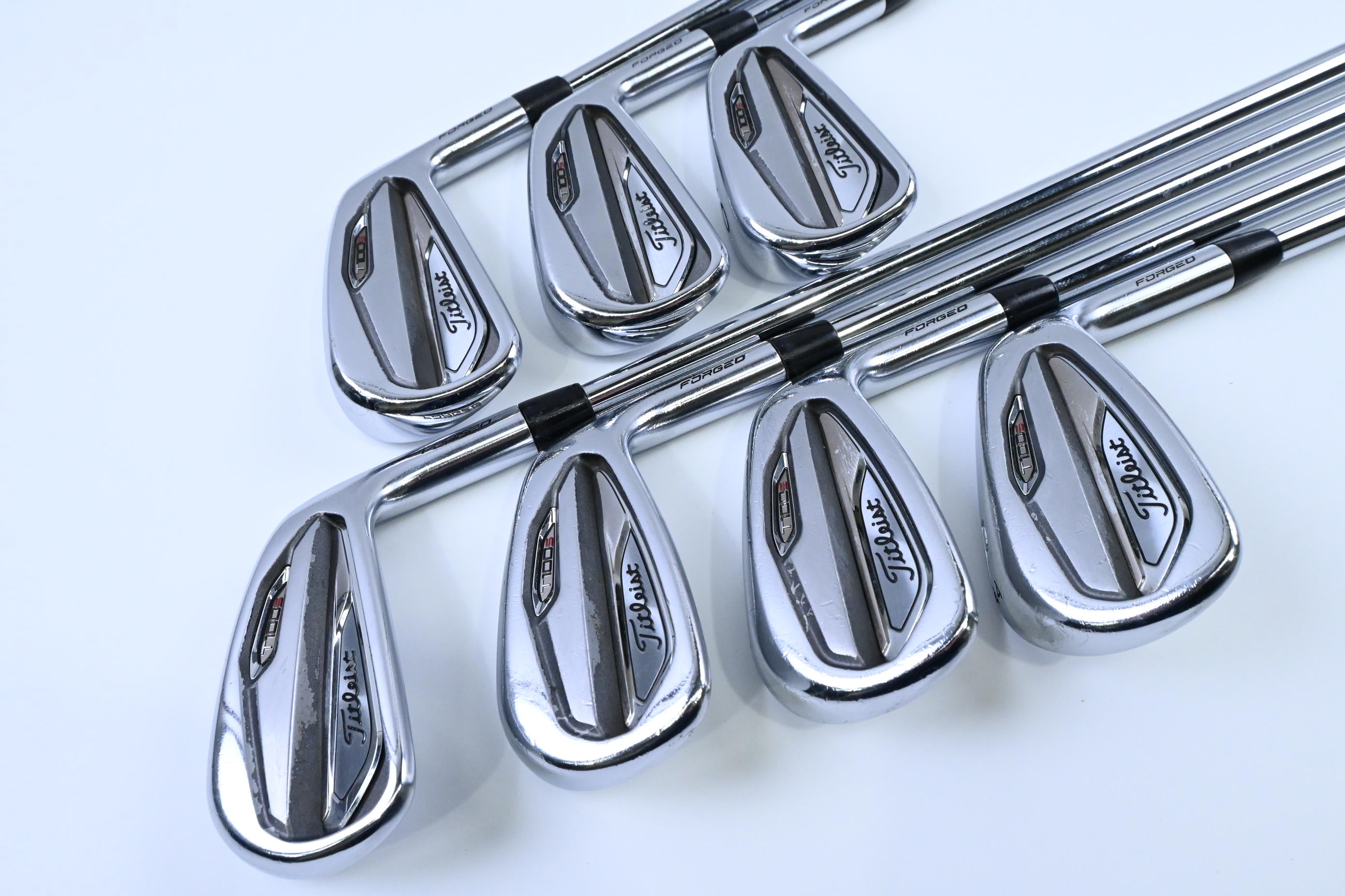 Titleist T100 2019 Irons / 4-PW / Stiff Flex Project X LZ 120 Shafts