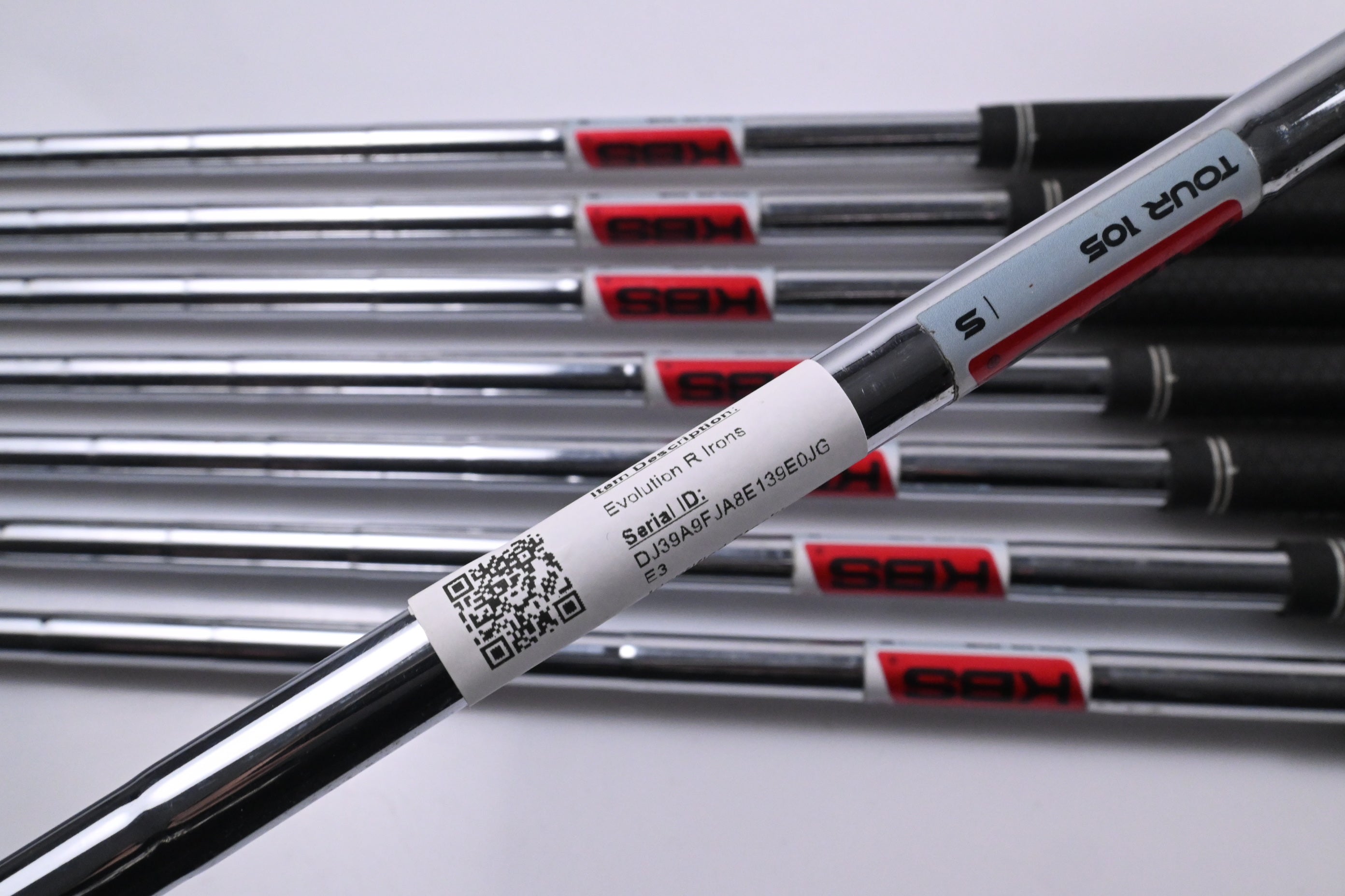 Benross Evolution R Irons / 4-PW+GW / Stiff Flex KBS Tour 105 Shafts