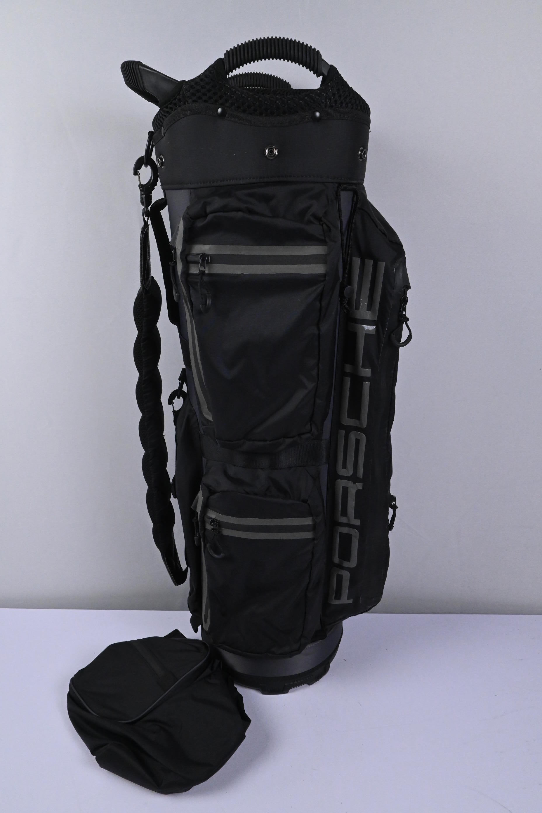 Porsche Cart Bag / 5-Way Divider / Black