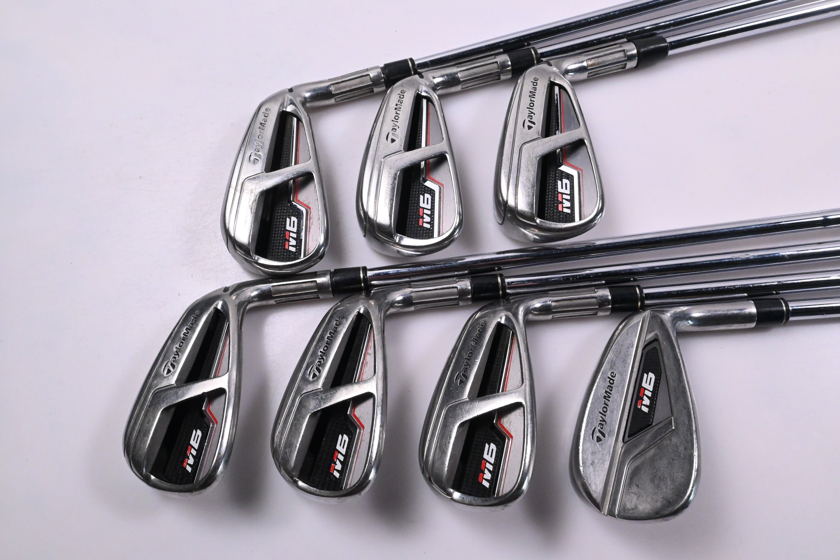 Taylormade M6 Irons / 5-PW+AW / Regular Flex KBS MAX 85 Shafts