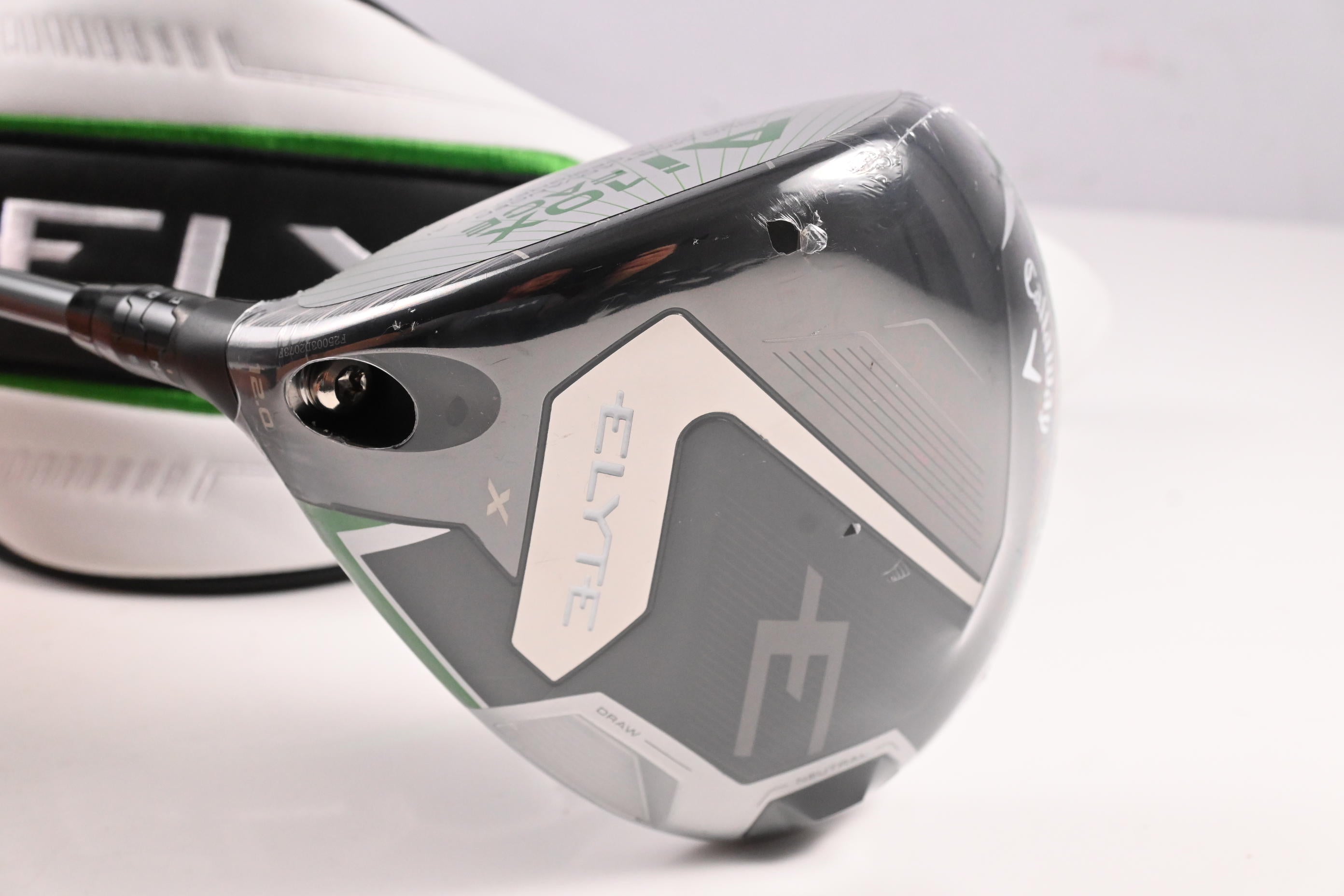 Left Hand Callaway Elyte X Driver / 12 Degree / Stiff Flex Denali Charcoal 60