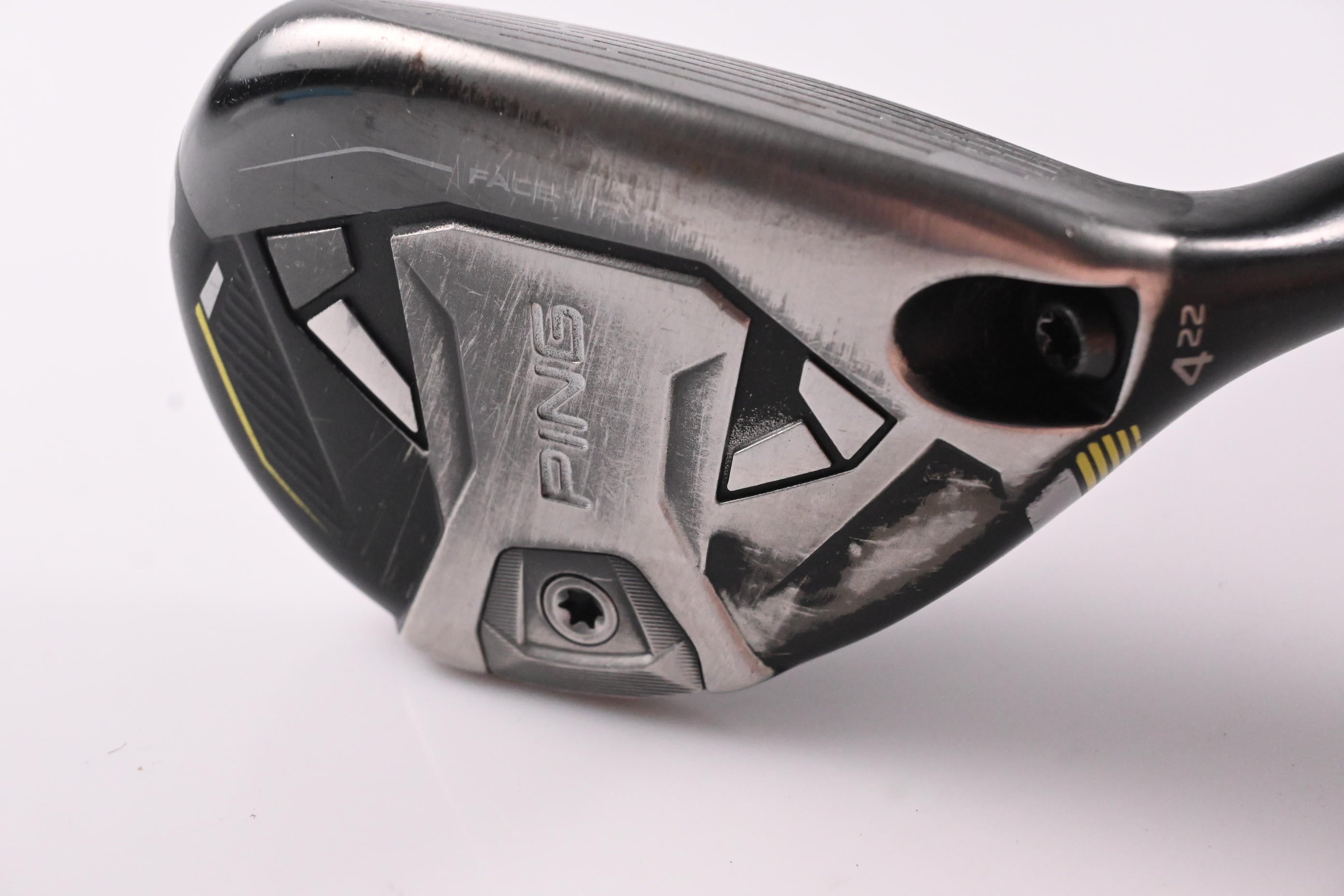 Ping G430 #4 Hybrid / 22 Degree / Regular Flex Ping Alta CB Black 70 Shaft