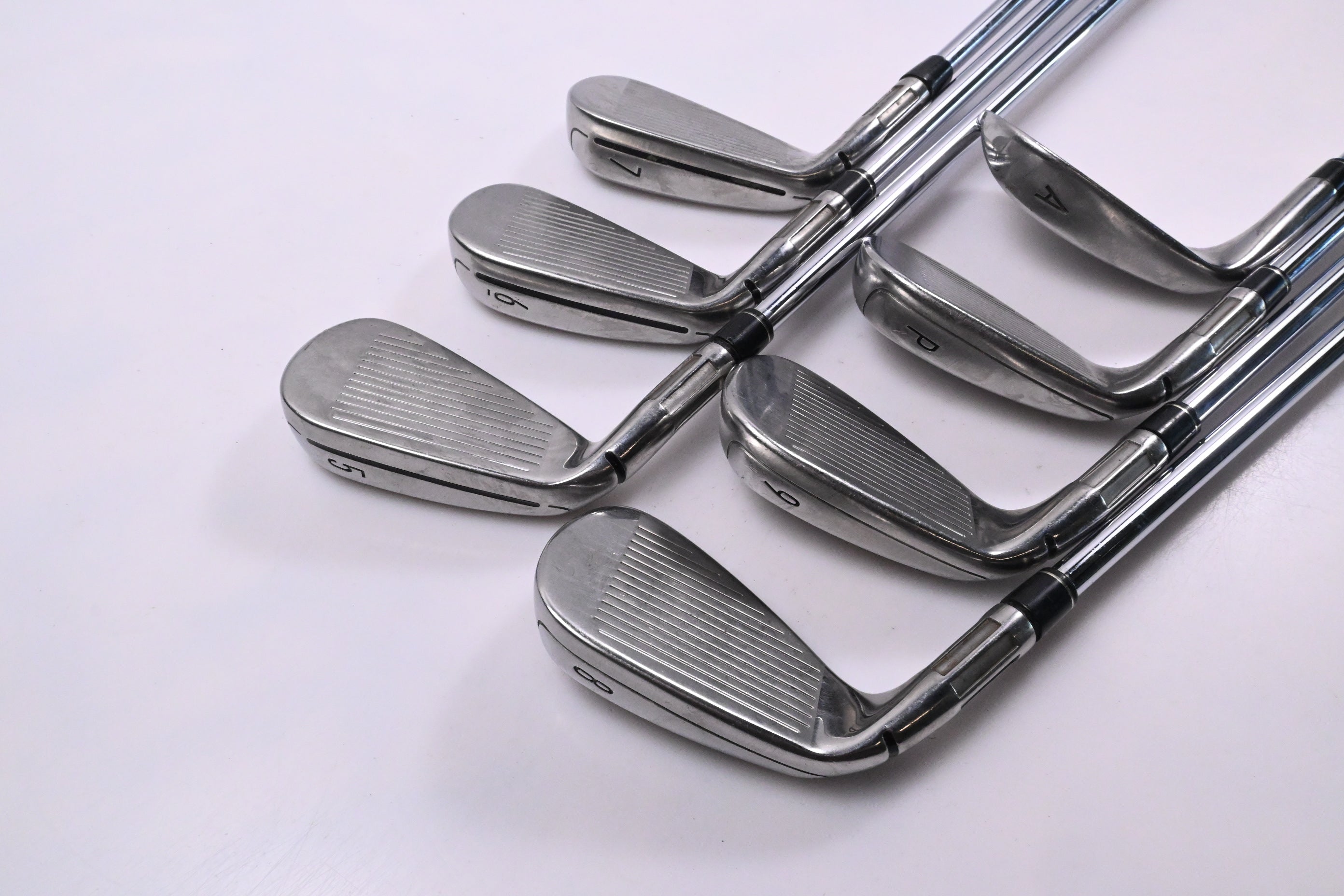 Taylormade M6 Irons / 5-PW+AW / Regular Flex KBS MAX 85 Shafts