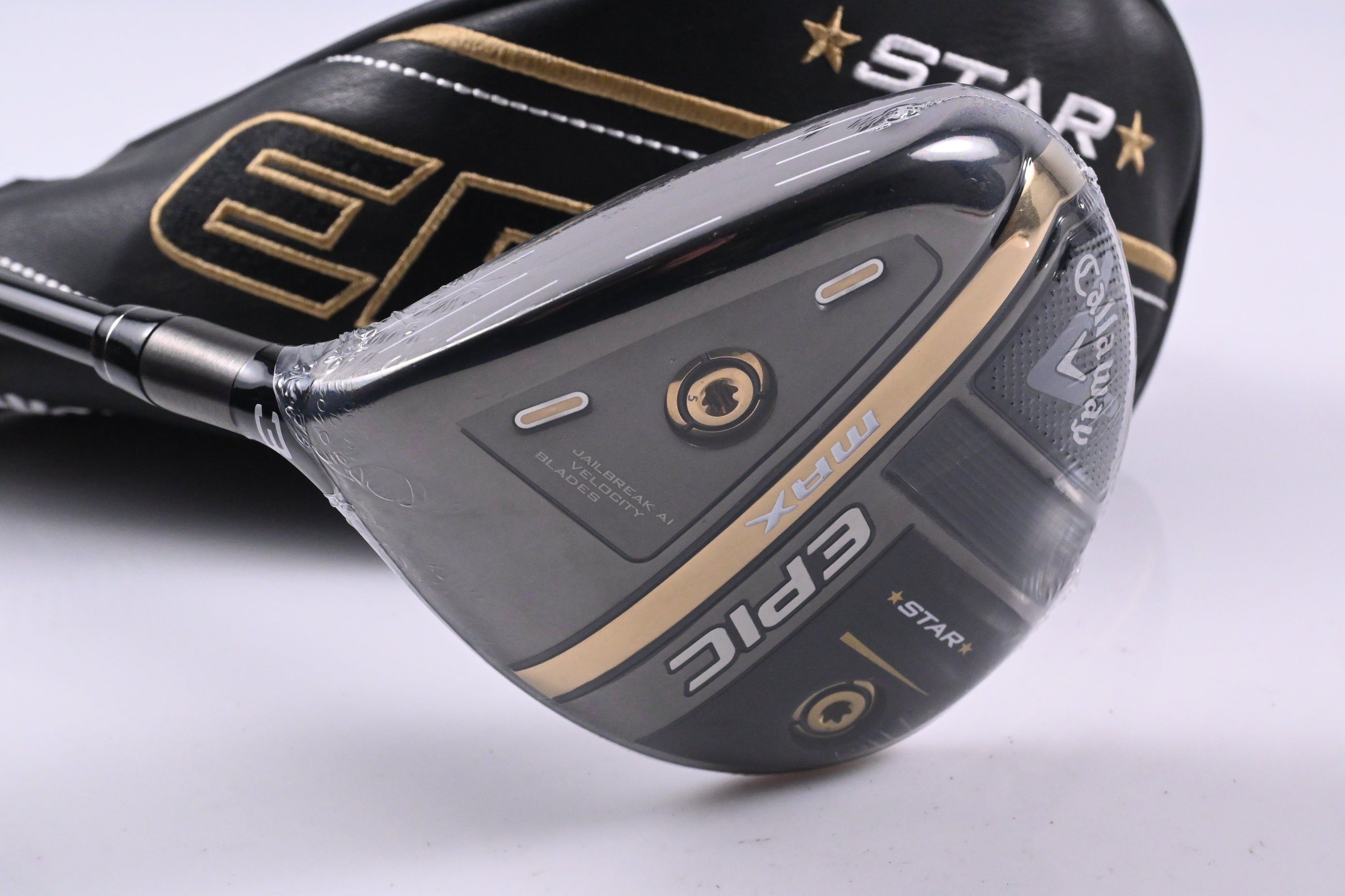 Left Hand Callaway Epic Max Star #3 Wood / 15 Degree / X-Flex HZRDUS Smoke Black