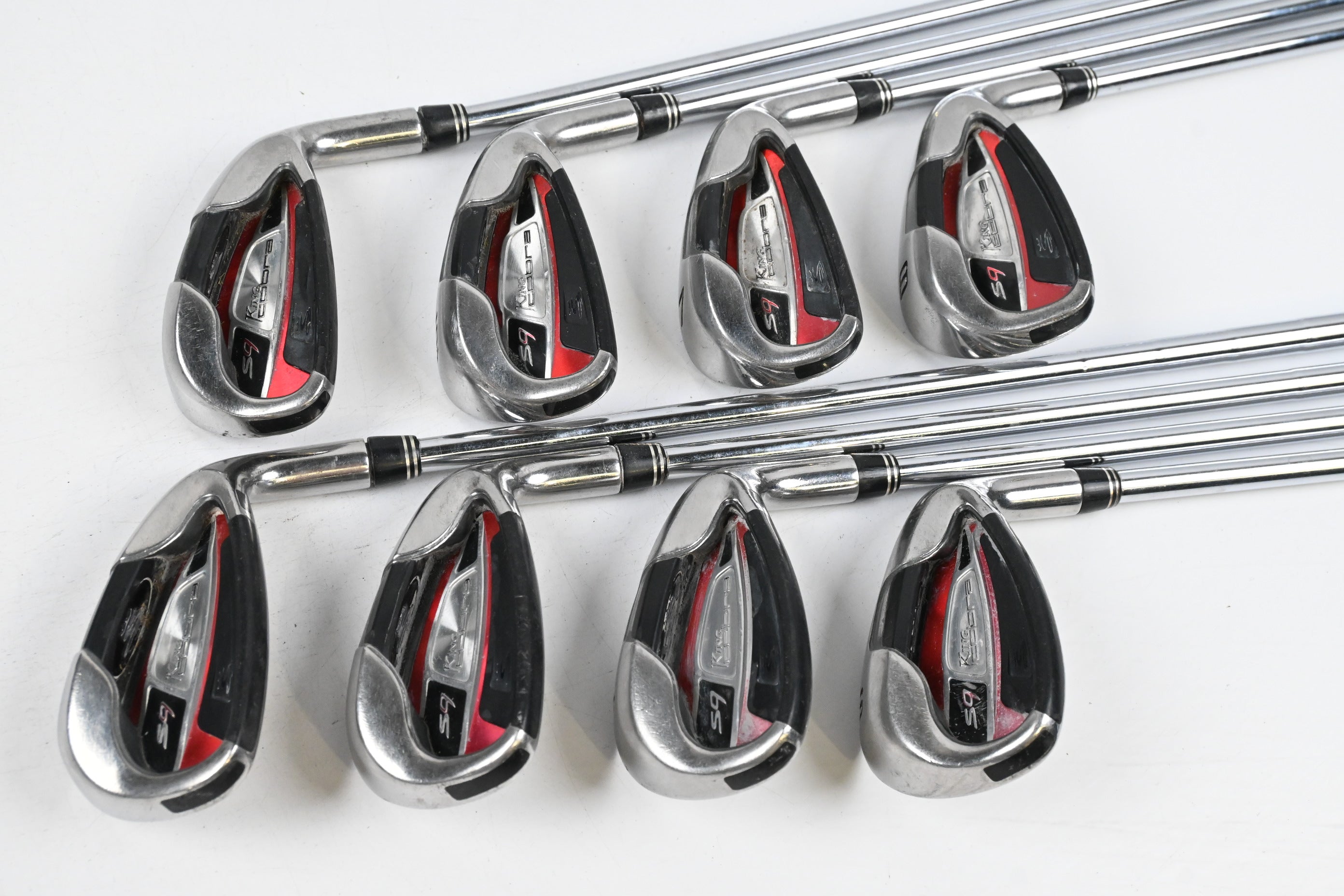 Cobra S9 Irons / 5-PW+GW+SW / Regular Flex N.S.Pro 900XH Shafts