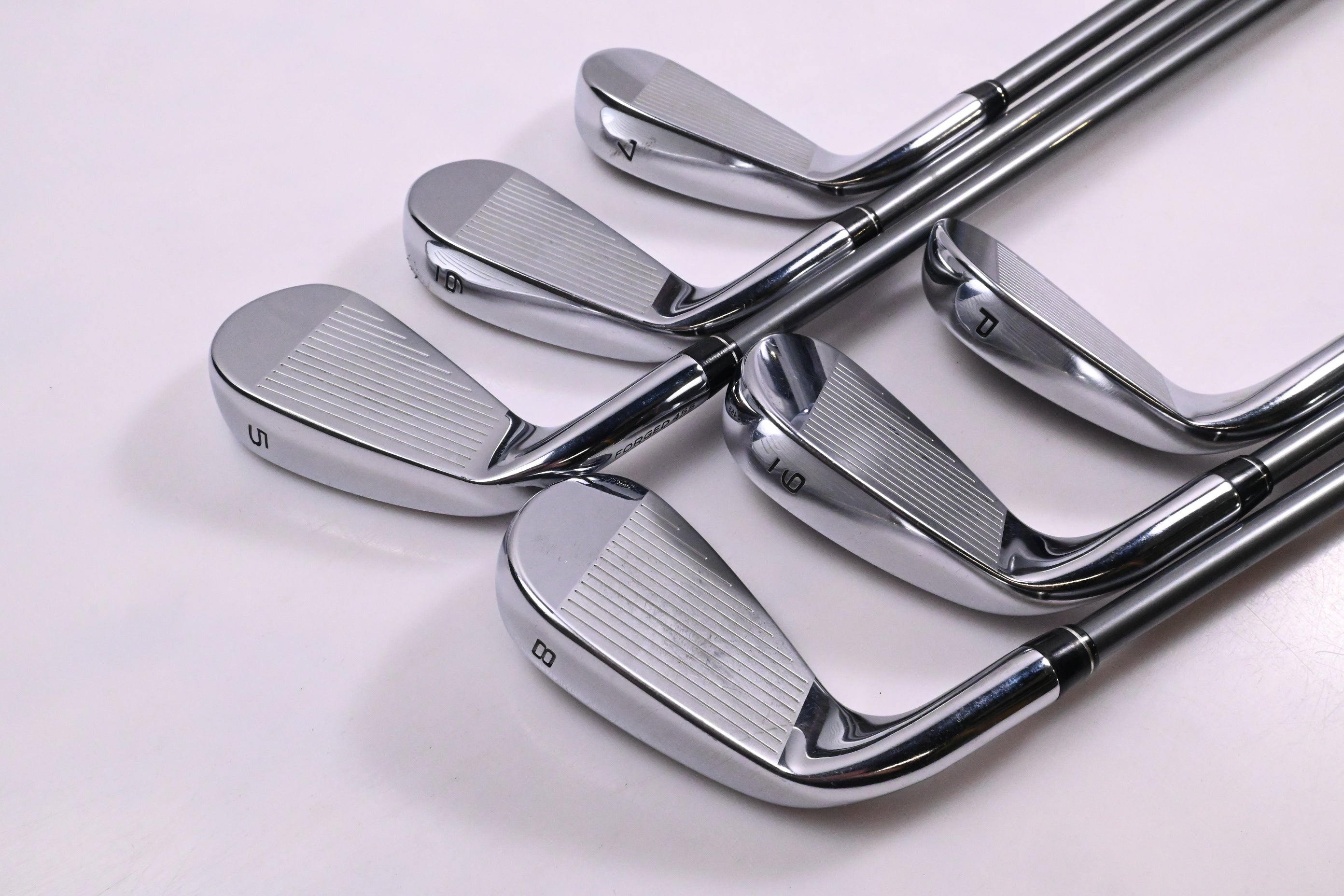 Callaway Paradym X Irons / 5-PW / Regular Flex Hzrdus Gen4 Silver 65 Shafts