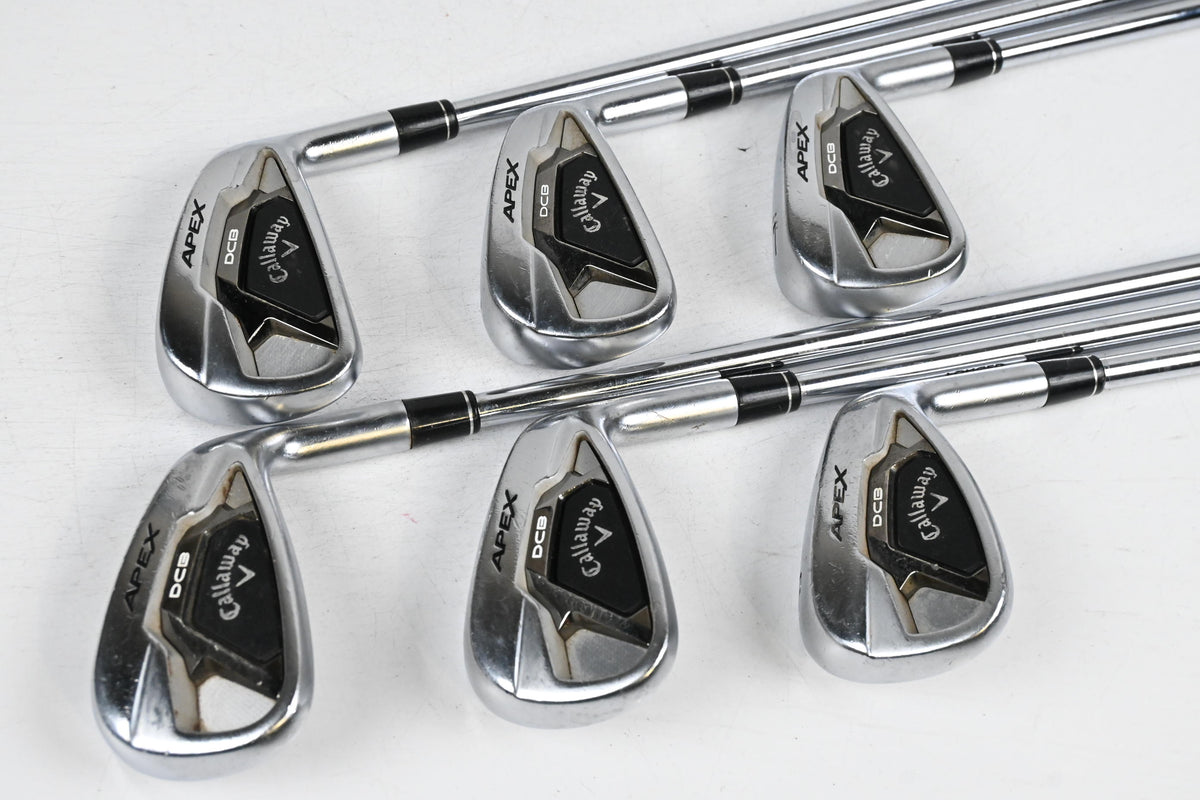 Callaway Apex DCB Irons / 5-PW / Regular+ Flex Project X Rifle Shafts