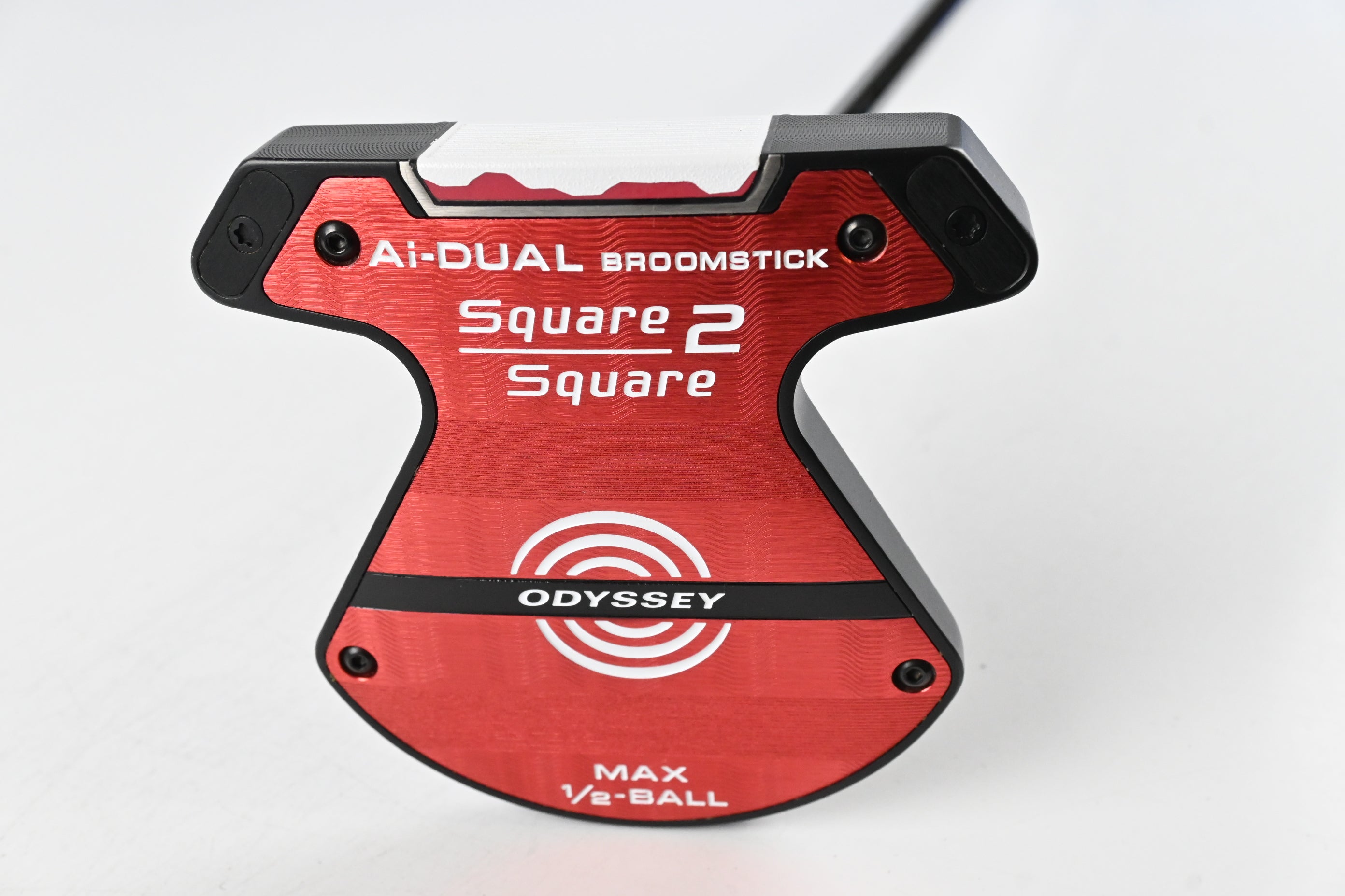 Odyssey Square 2 Square Tri-Hot Max 1/2 Ball Broomstick Putter / 46 Inch