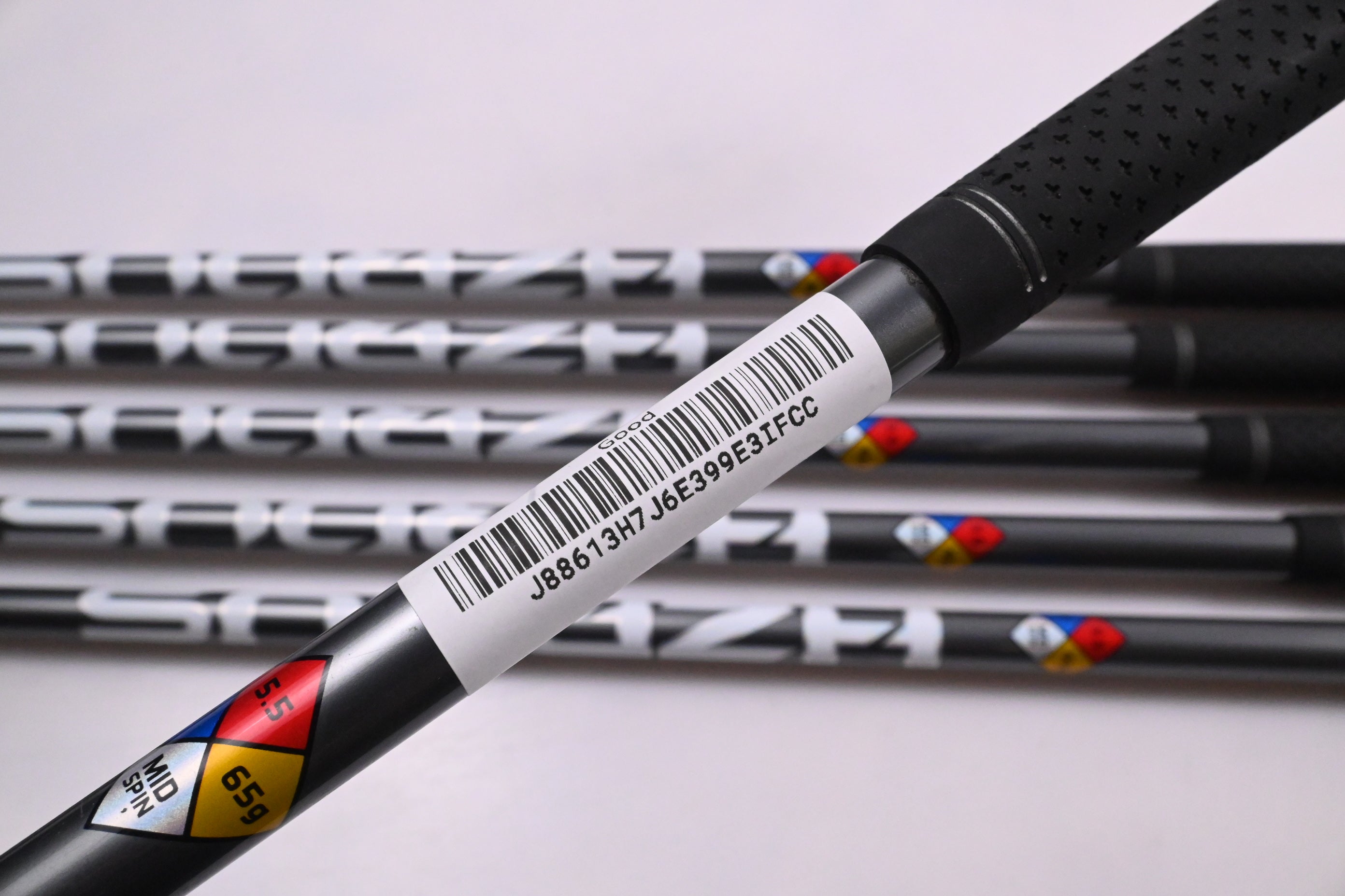 Callaway Paradym X Irons / 5-PW / Regular Flex Hzrdus Gen4 Silver 65 Shafts