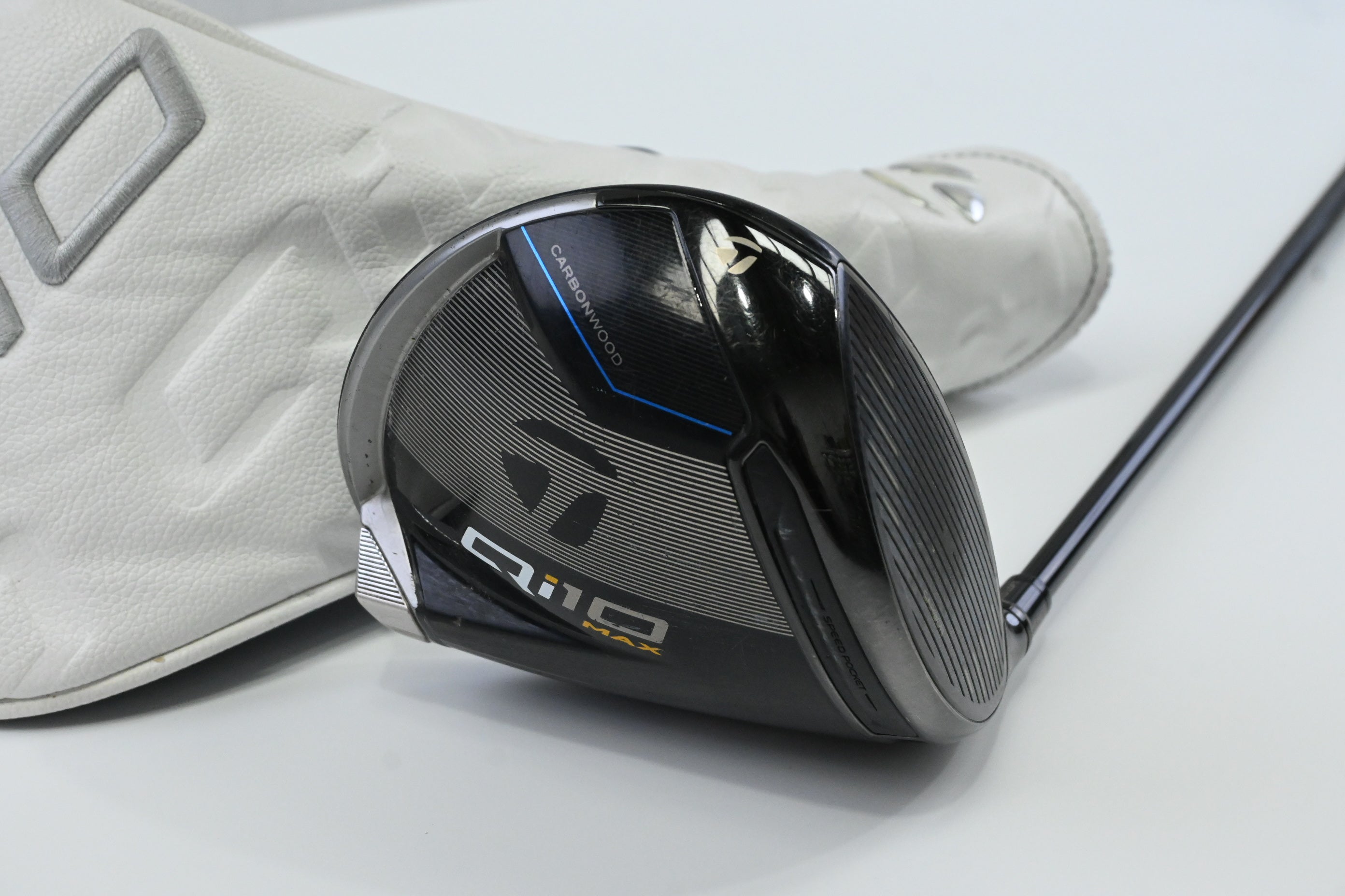 Taylormade Qi10 Max Driver / 9 Degree / Stiff Flex HZRDUS Gen4 Black 60 Shaft
