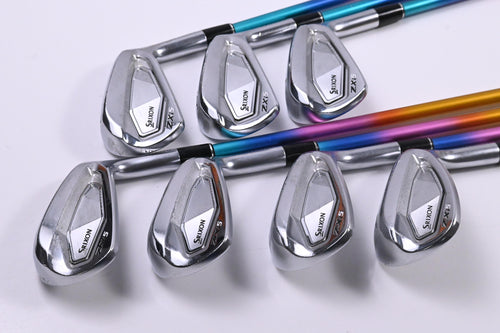 Srixon ZXi5 Irons / 5-PW+AW / Stiff Flex Autoflex 505 SF Rainbow Shafts