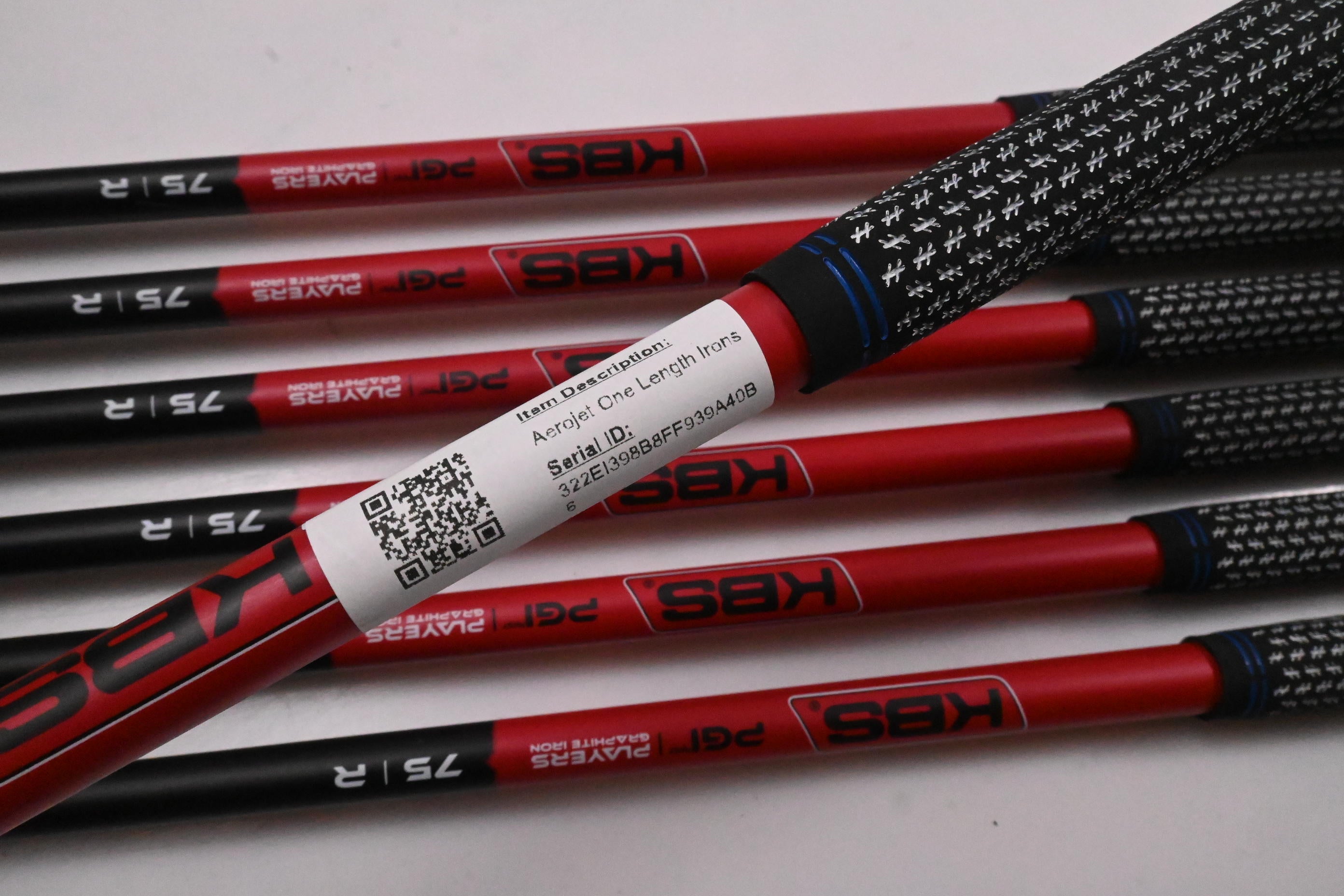 Cobra Aerojet One Length Irons / 5-PW+GW / Regular Flex KBS PGI 75 Shafts