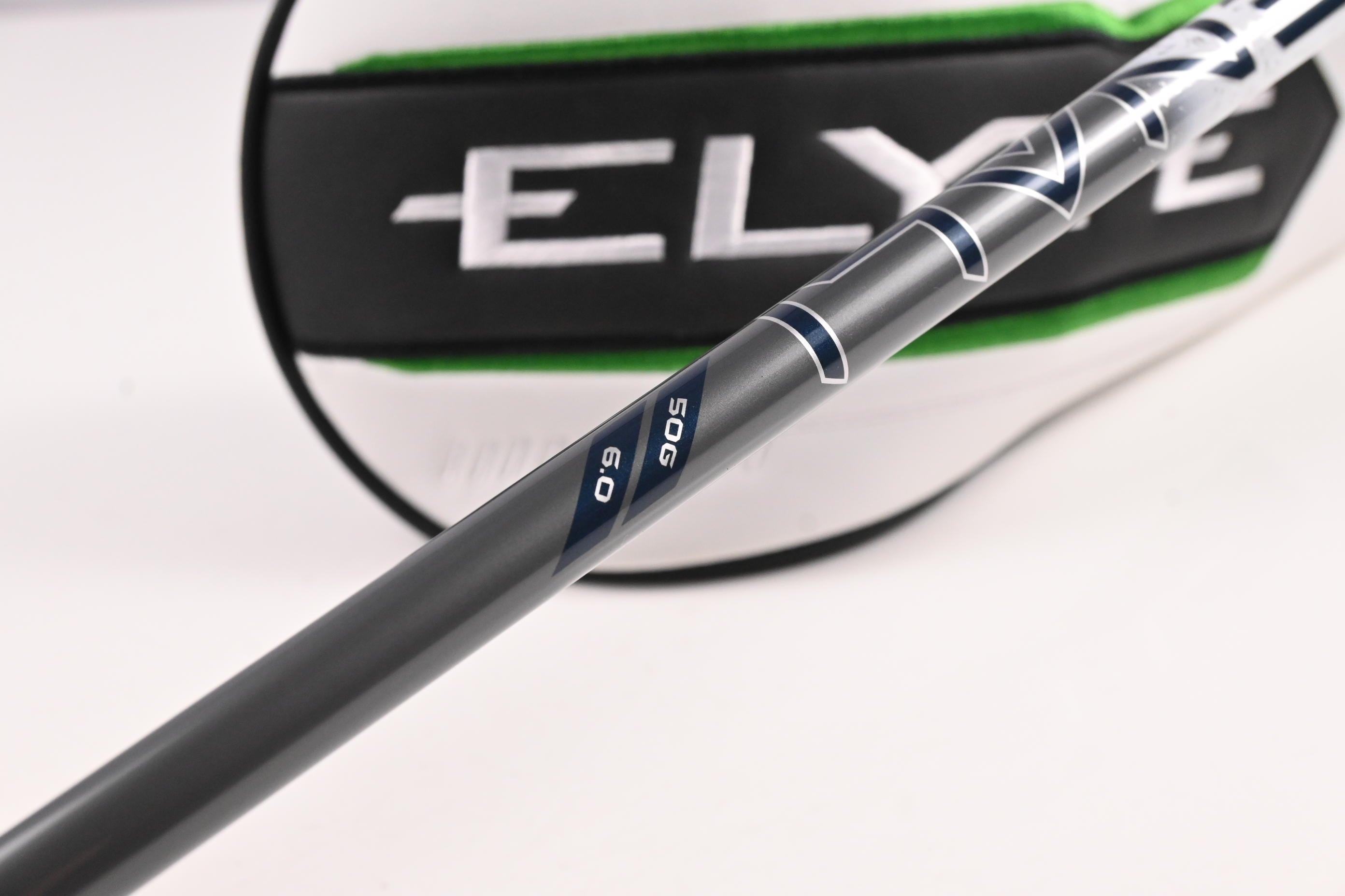 Left Hand Callaway Elyte X Driver / 12 Degree / Stiff Flex Denali Charcoal 60