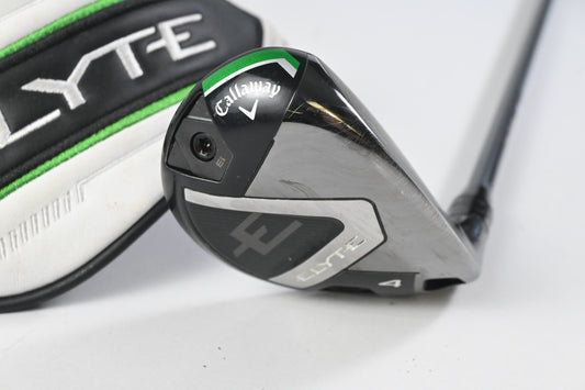 Callaway Elyte #4 Hybrid / 22 Degree / Stiff Flex Denali Charcoal 70 Shaft